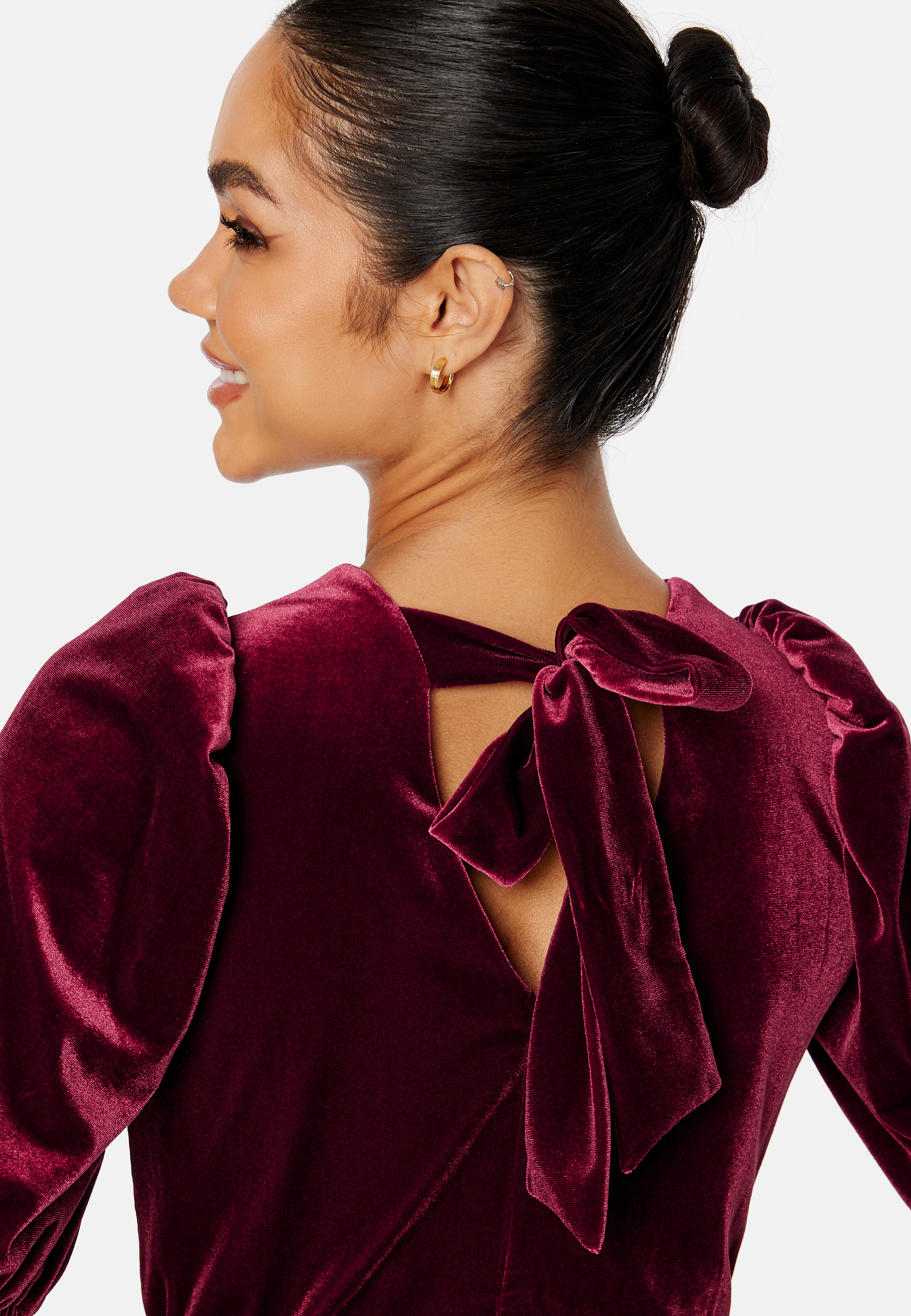 Irse Velvet Midi Dress 3