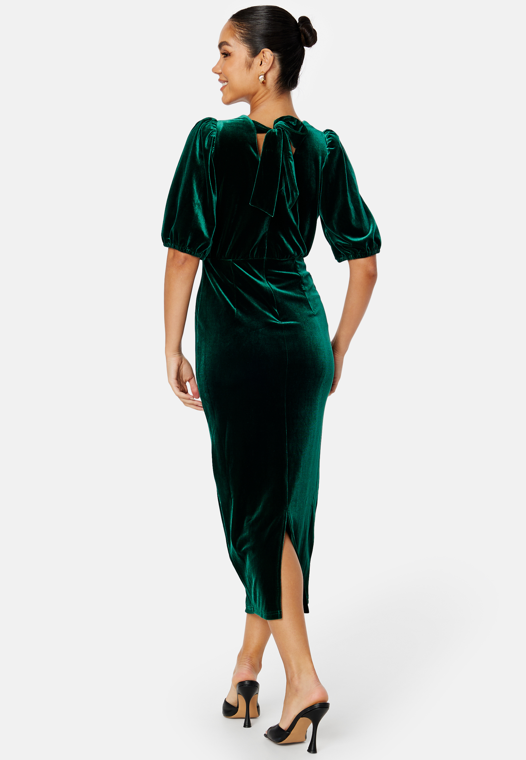 Irse Velvet Midi Dress 5