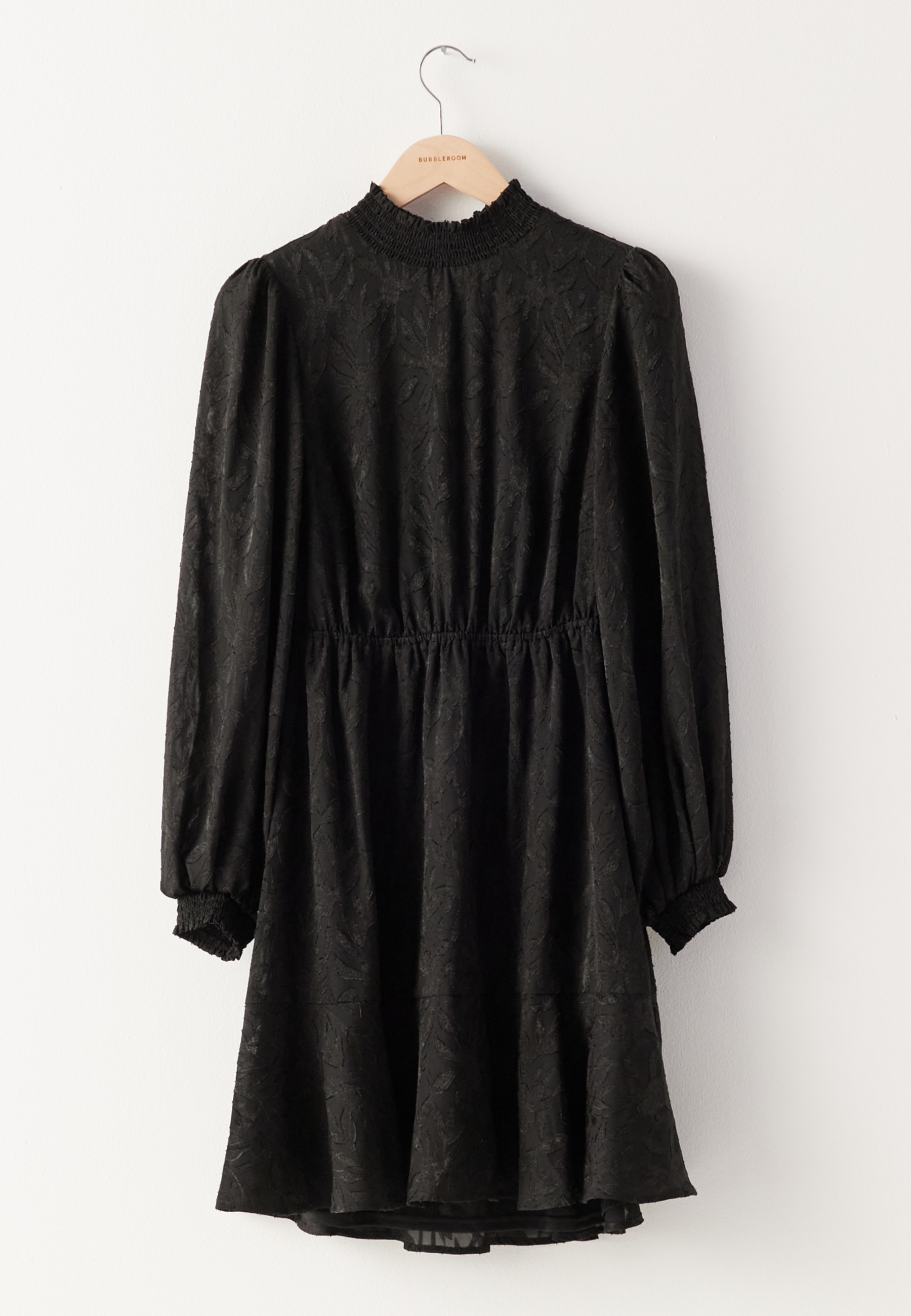 Jacquard Flounce Dress 5