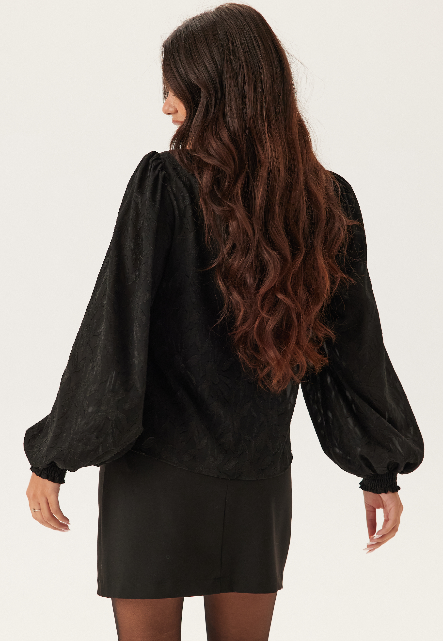 Jacquard Smock Blouse 2