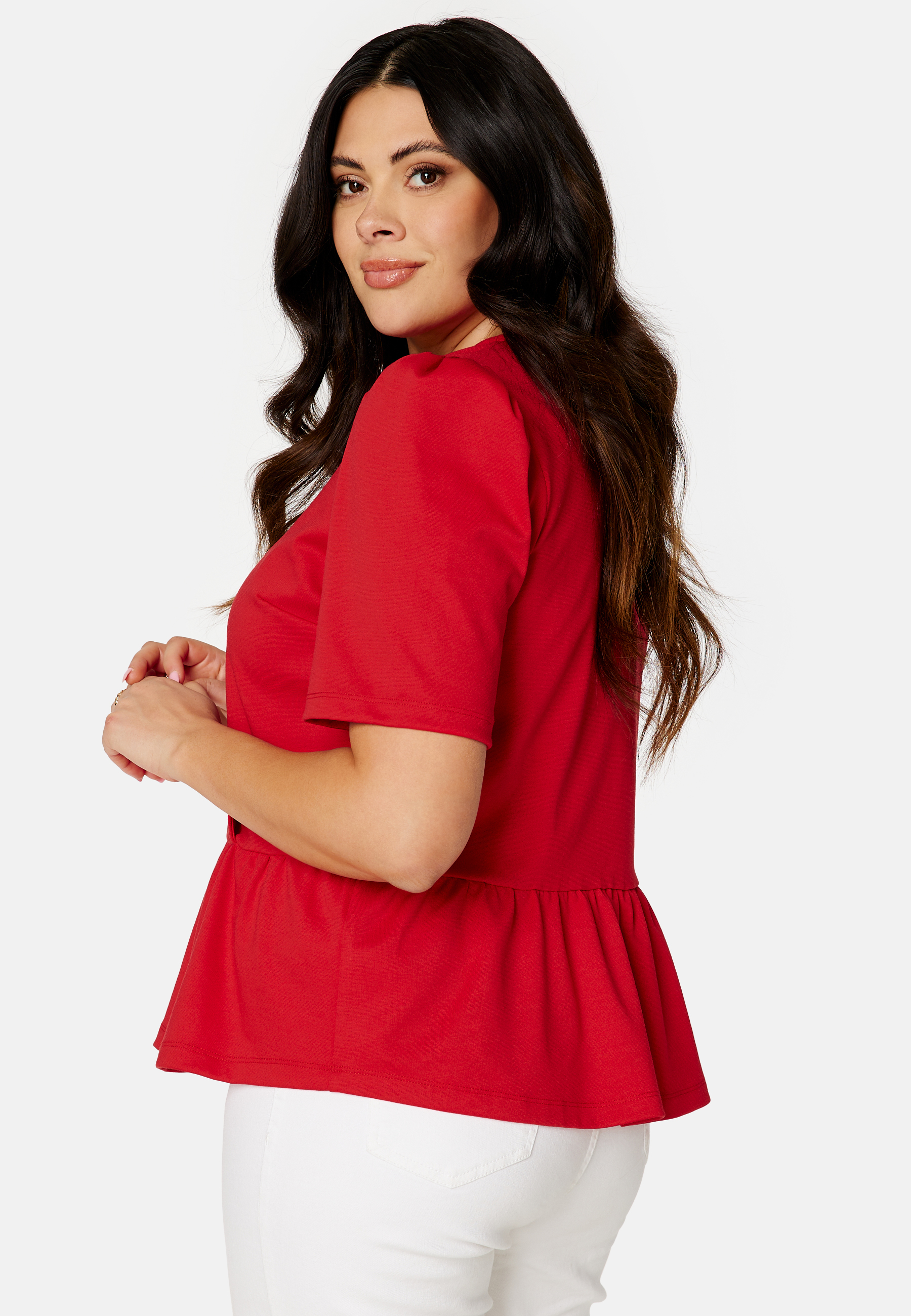 Madeleine peplum top 2