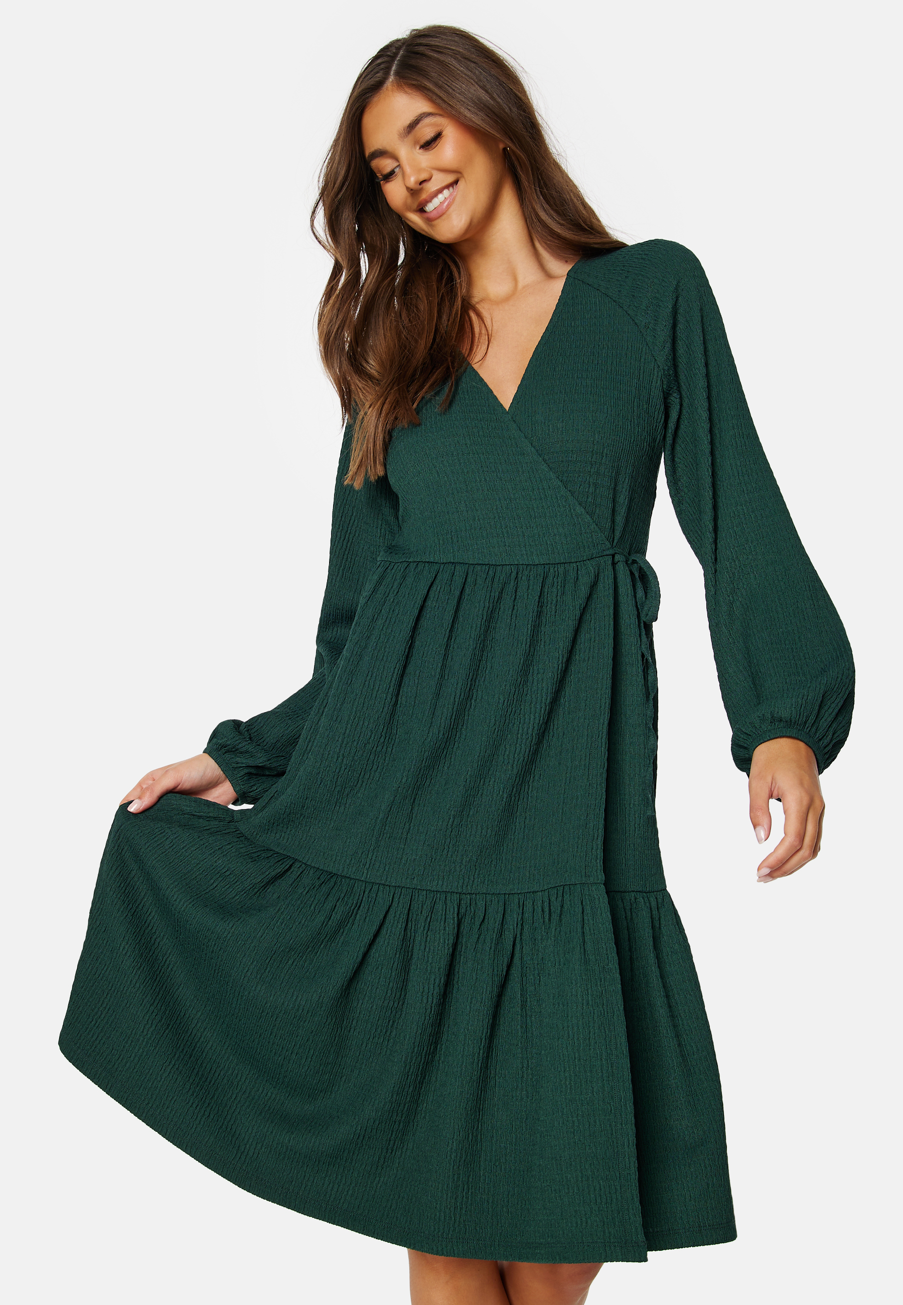 Structure Wrap Dress