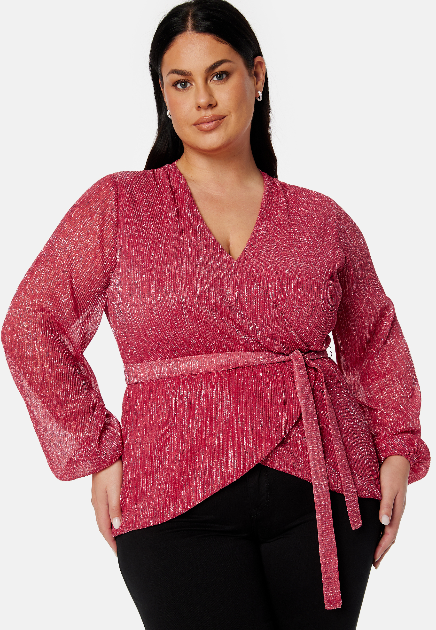 Perley sparkling wrap top 2
