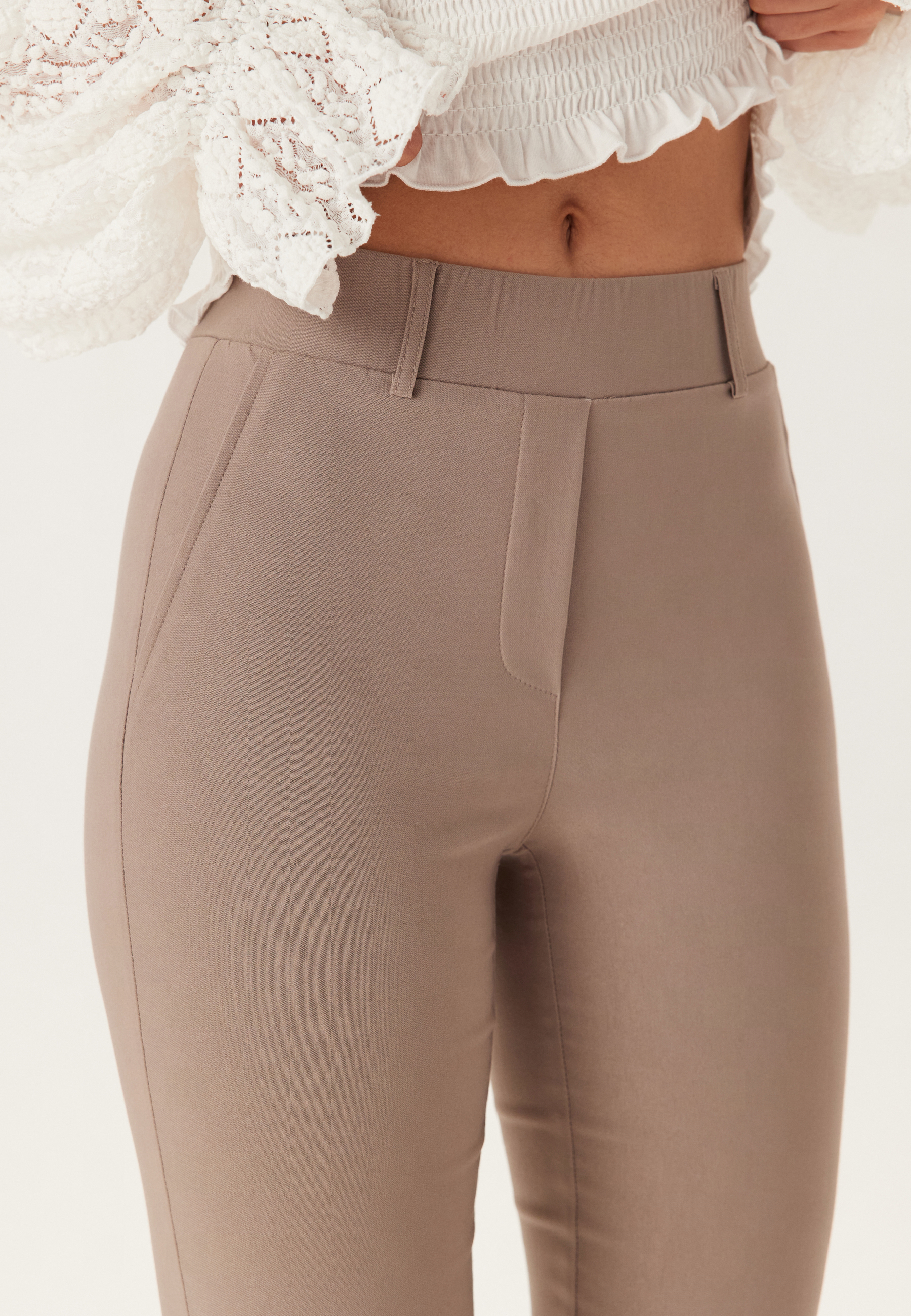 Stretchy Ankle Treggings 4