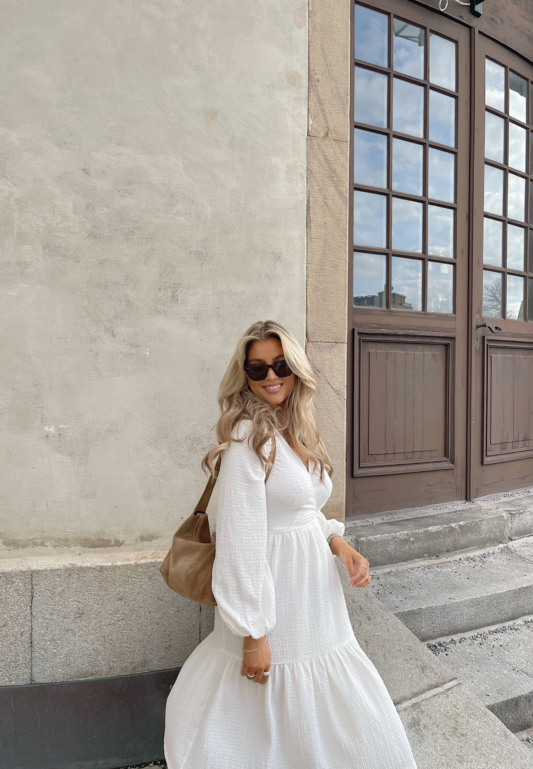 Structure Wrap Dress