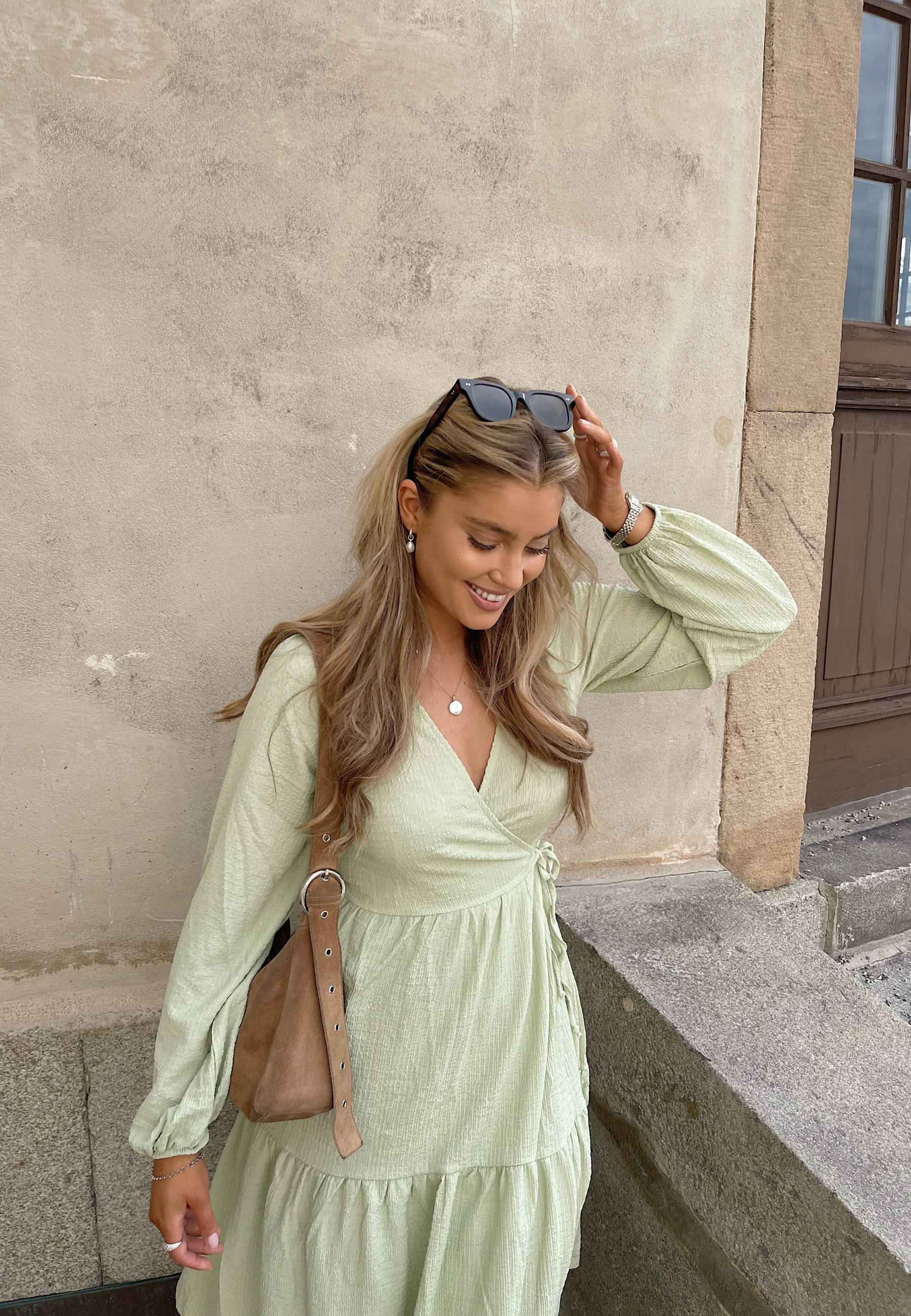 Structure Wrap Dress