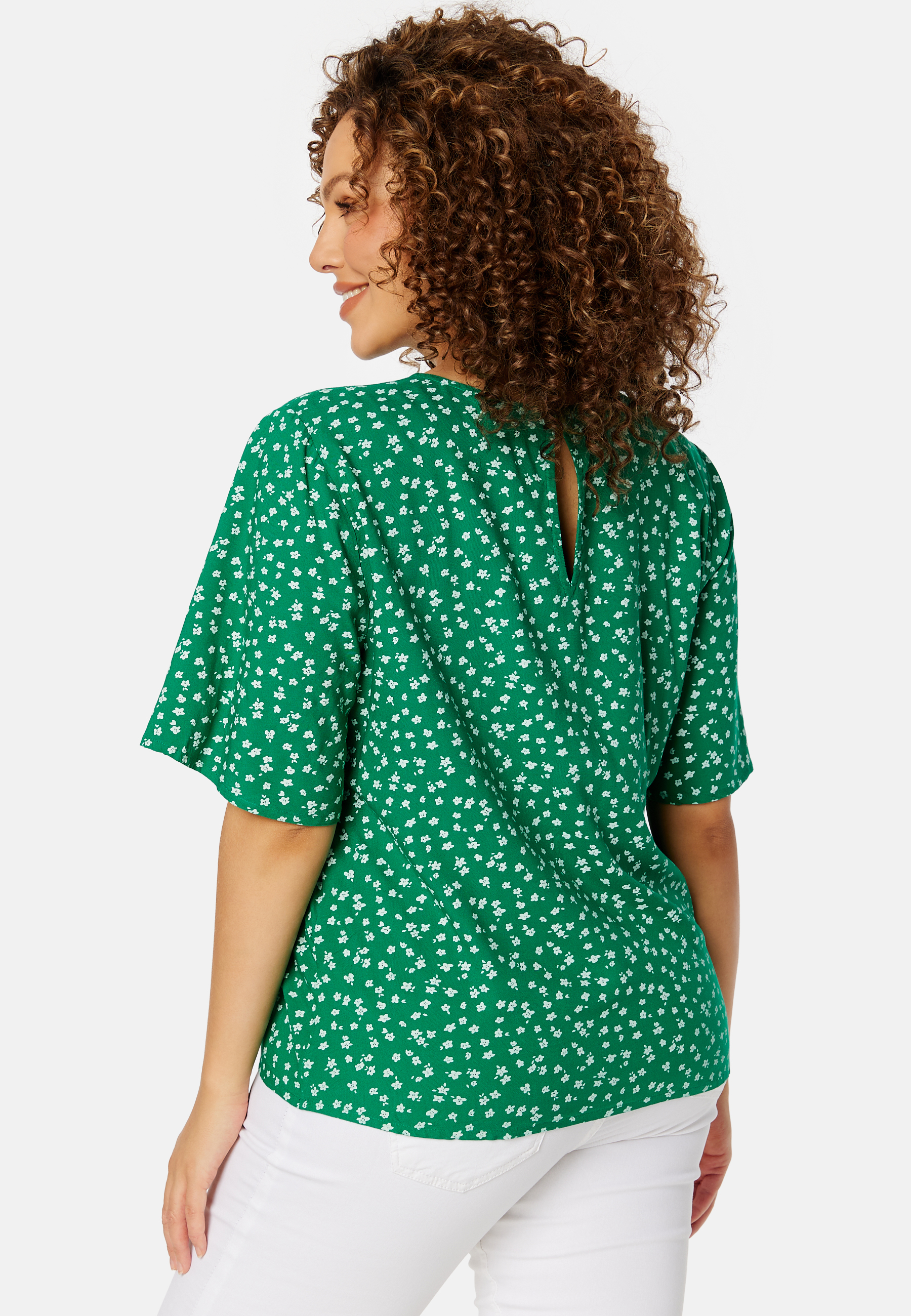 Tris butterfly sleeve  blouse 3