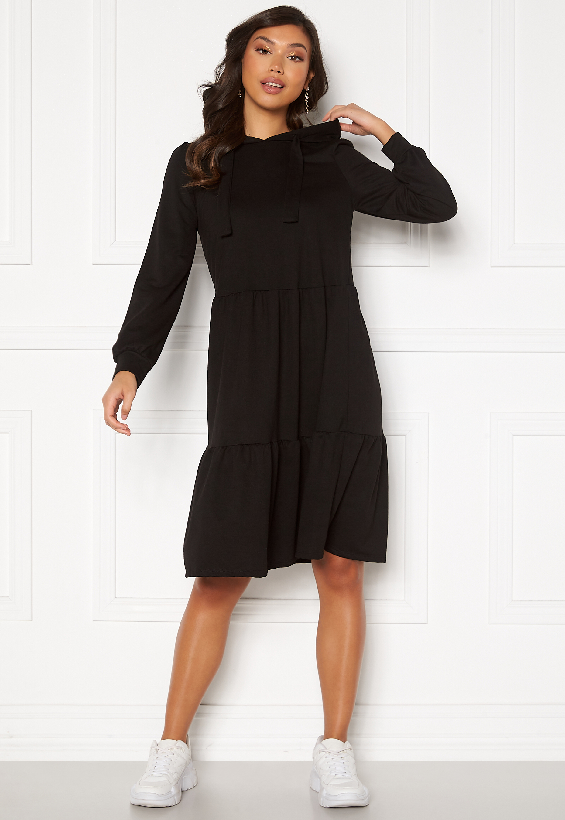 Dale L/S Hood Sweat Dress