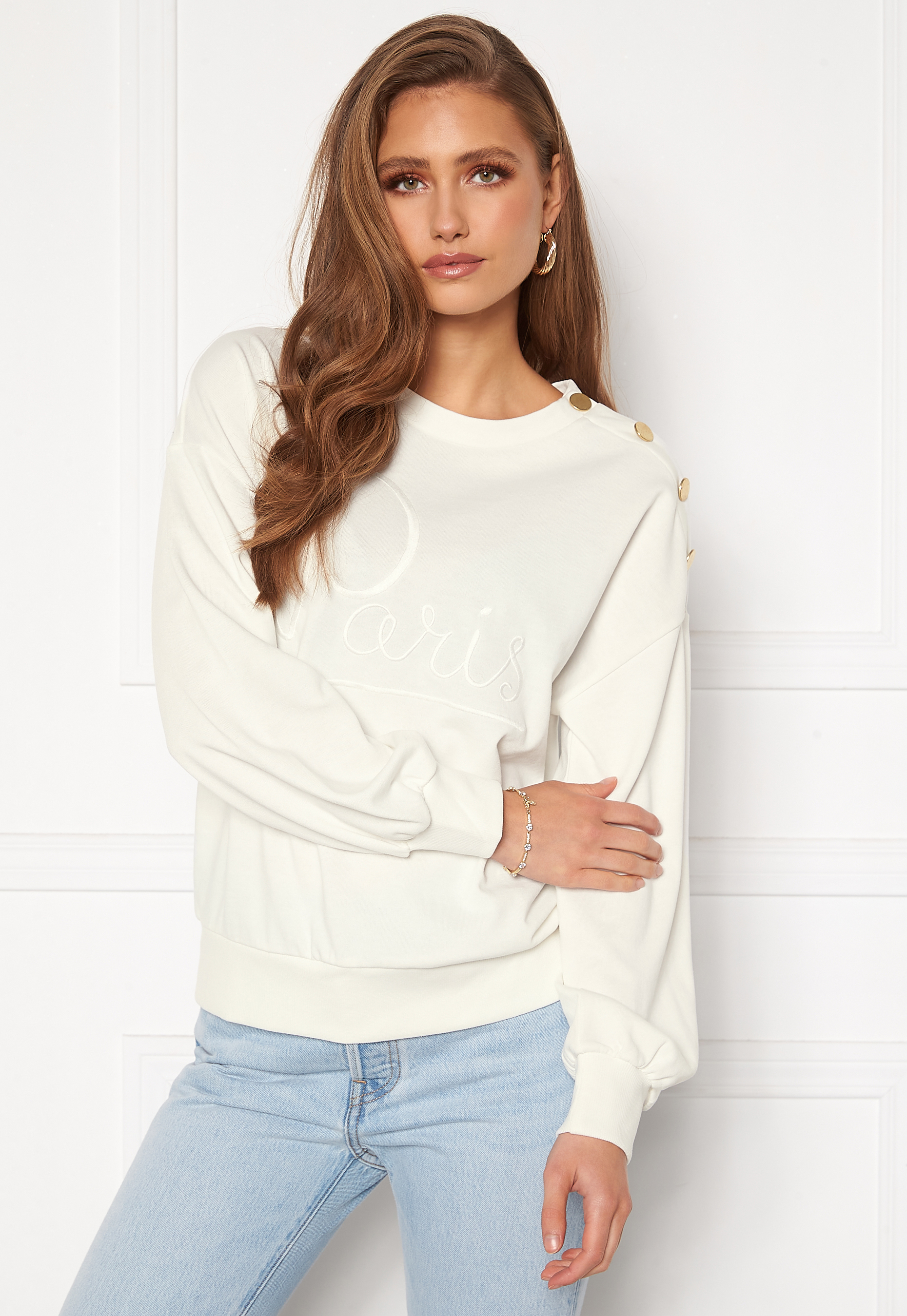 Louisiana L/S Button Sweat