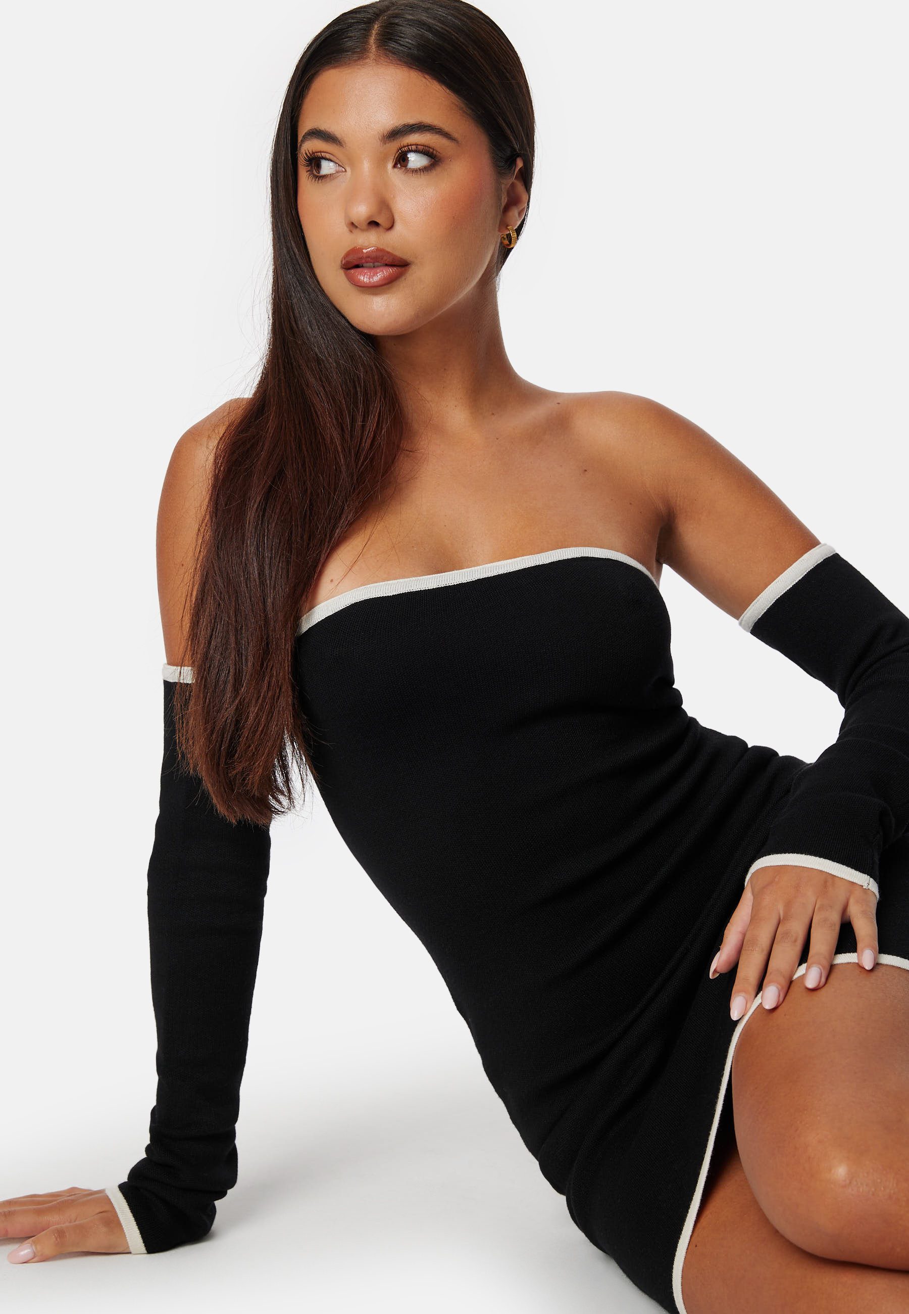 Josefin Contrast Tube Dress 3