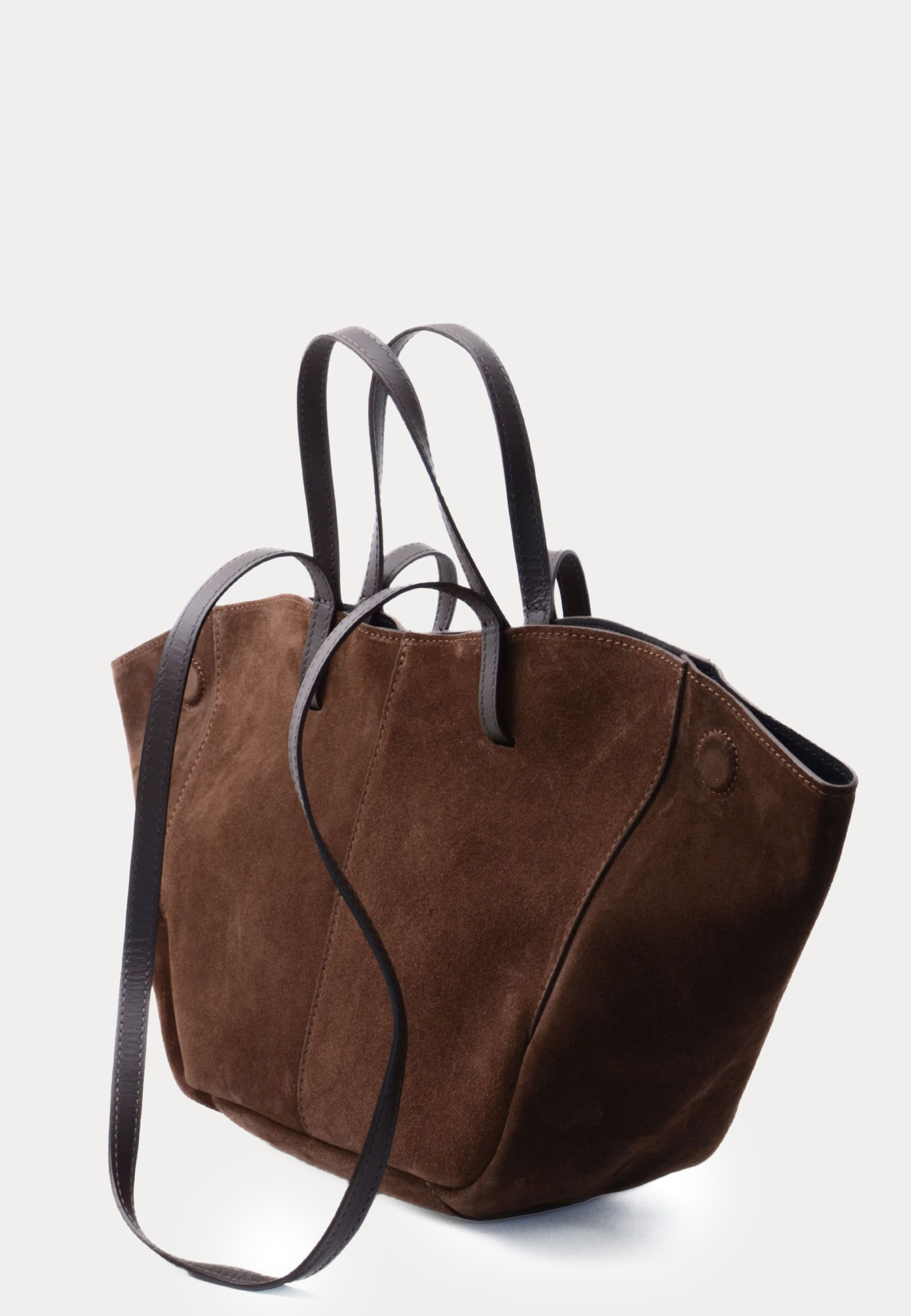 Nola XL Suede Handbag 1