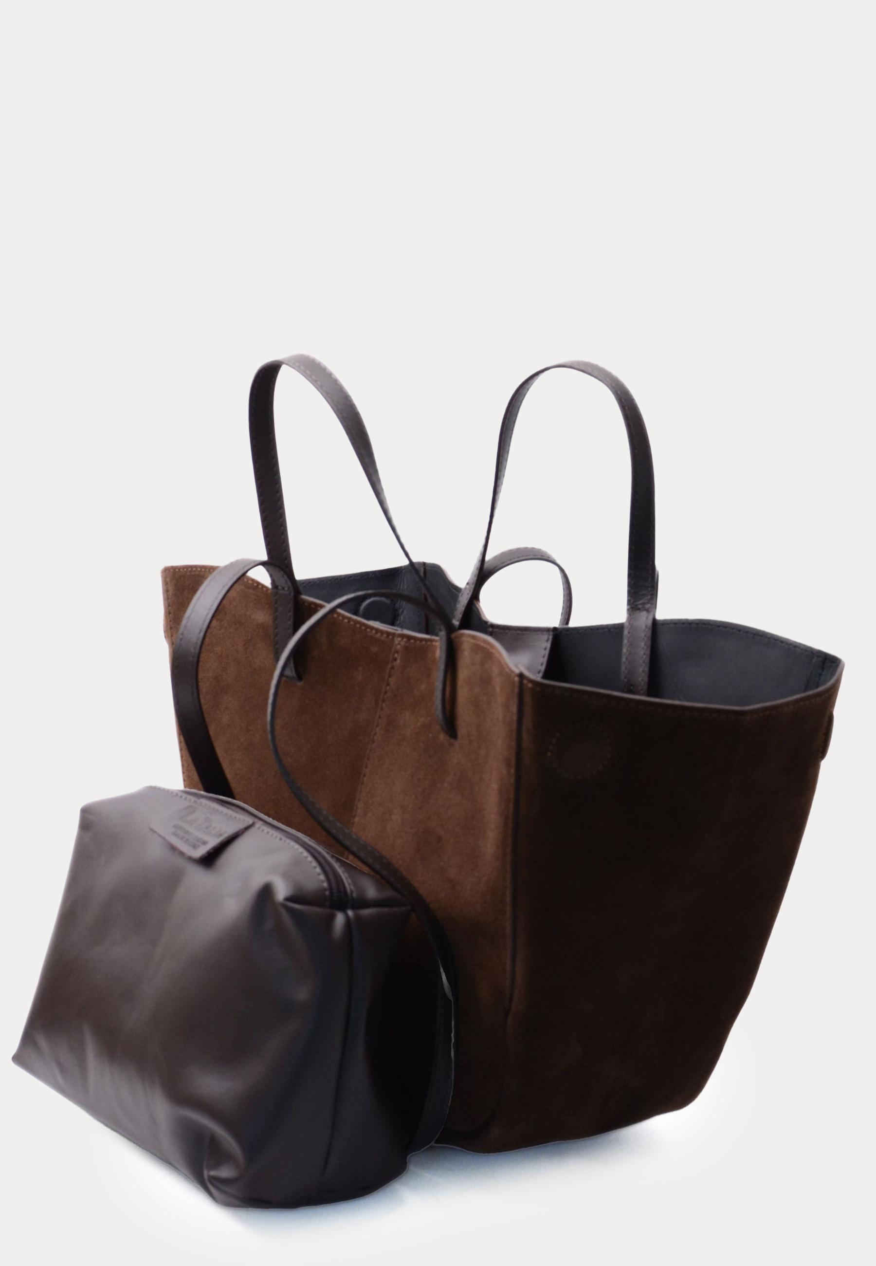 Nola XL Suede Handbag 2
