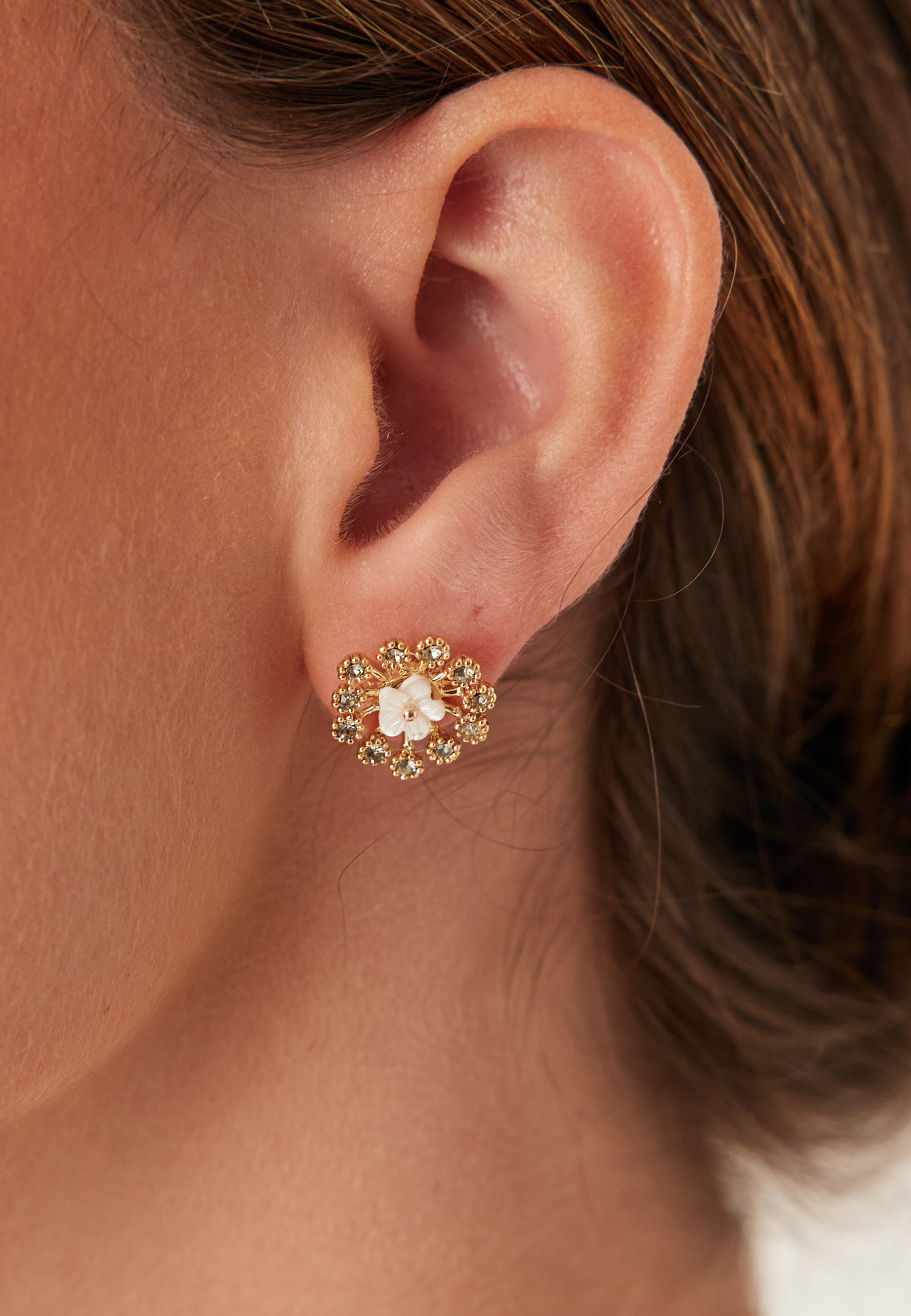 Organza Botanical Earrings 2