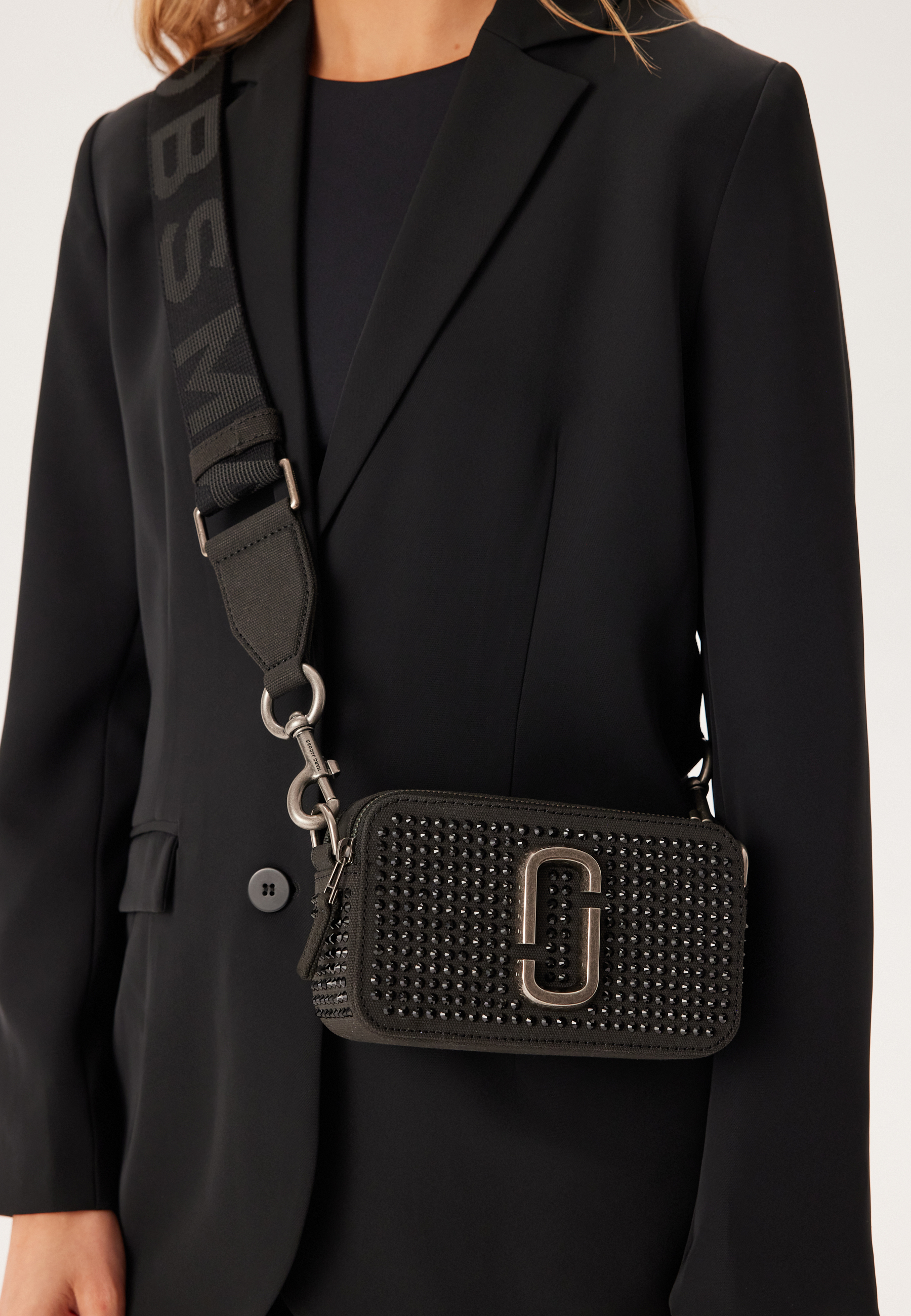 Alternativ bild 1 för Marc Jacobs The Snapshot Black Crystal Onesize