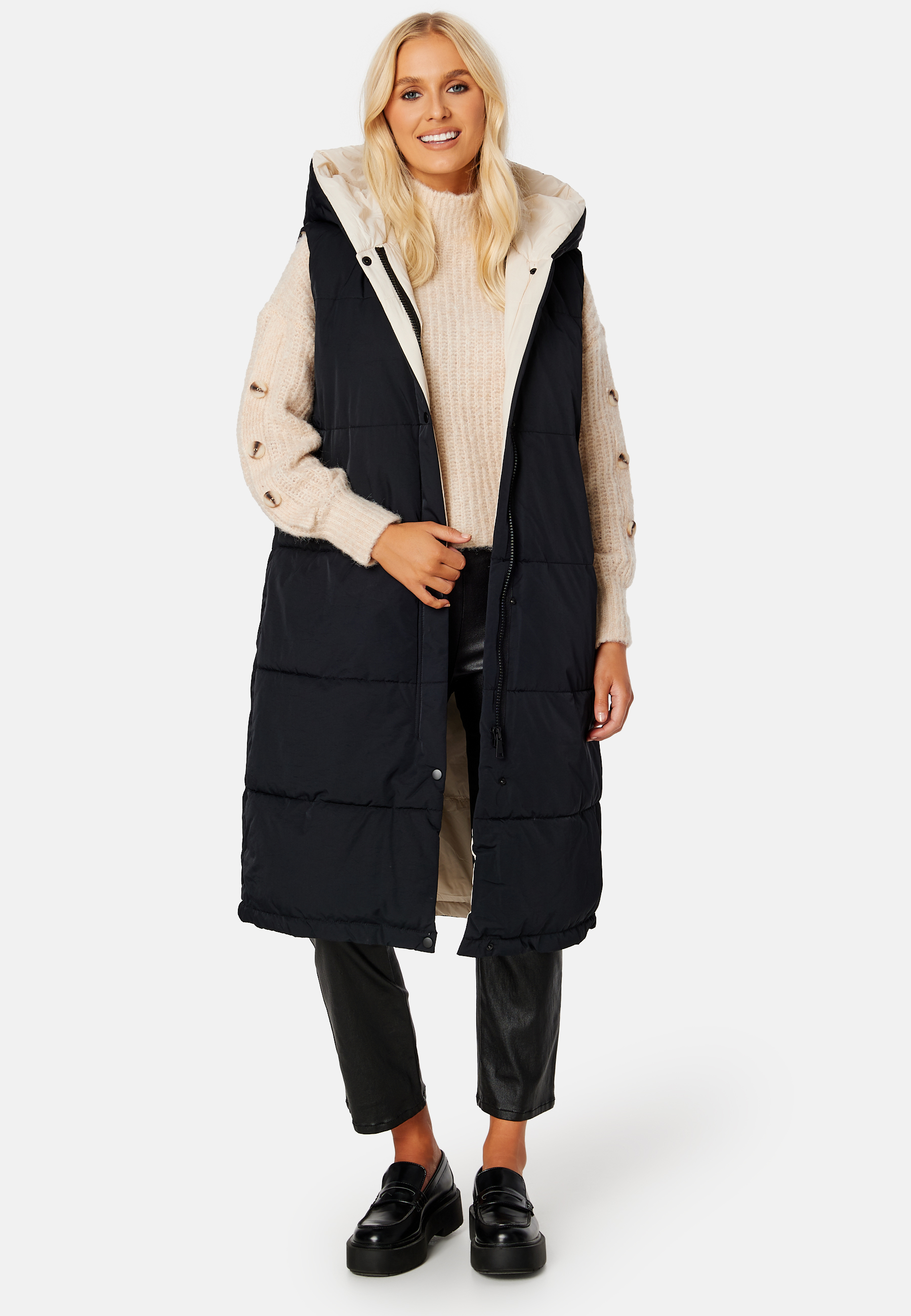 Aria S/L Hoodie Vest