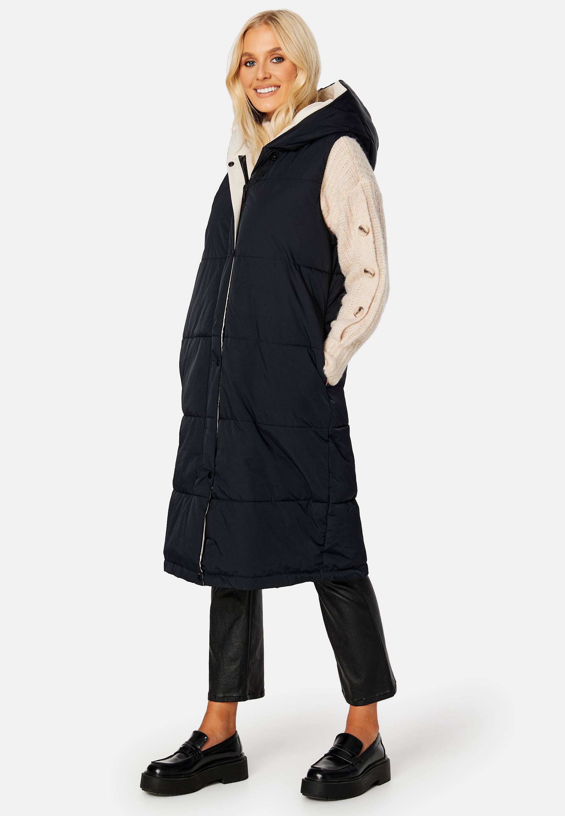 Aria S/L Hoodie Vest 3