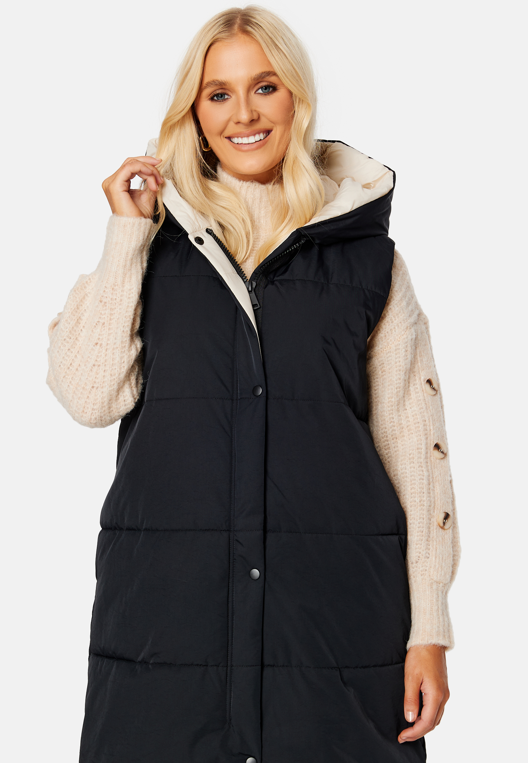 Aria S/L Hoodie Vest 4