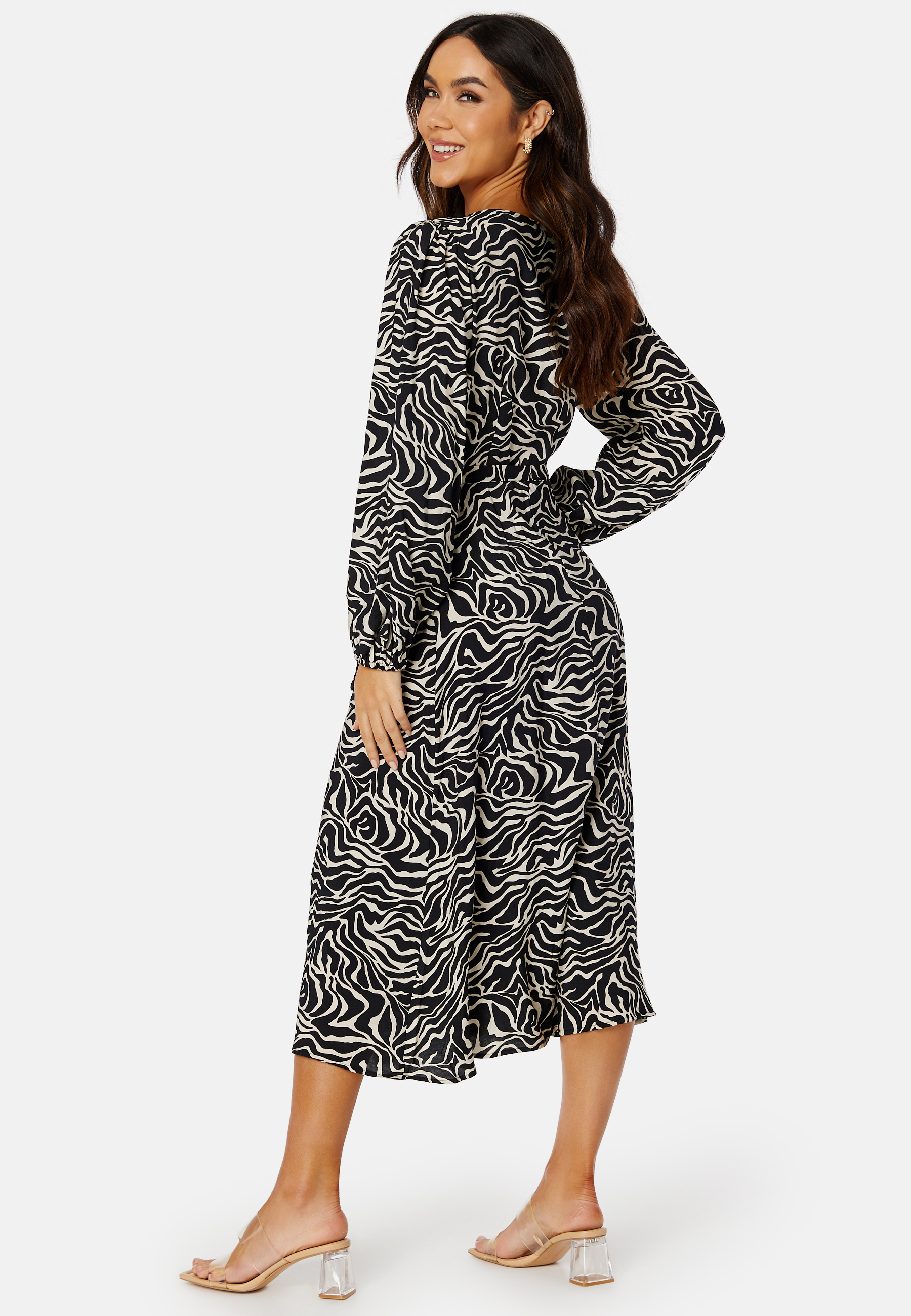 Leonora Wrap Midi Dress 2