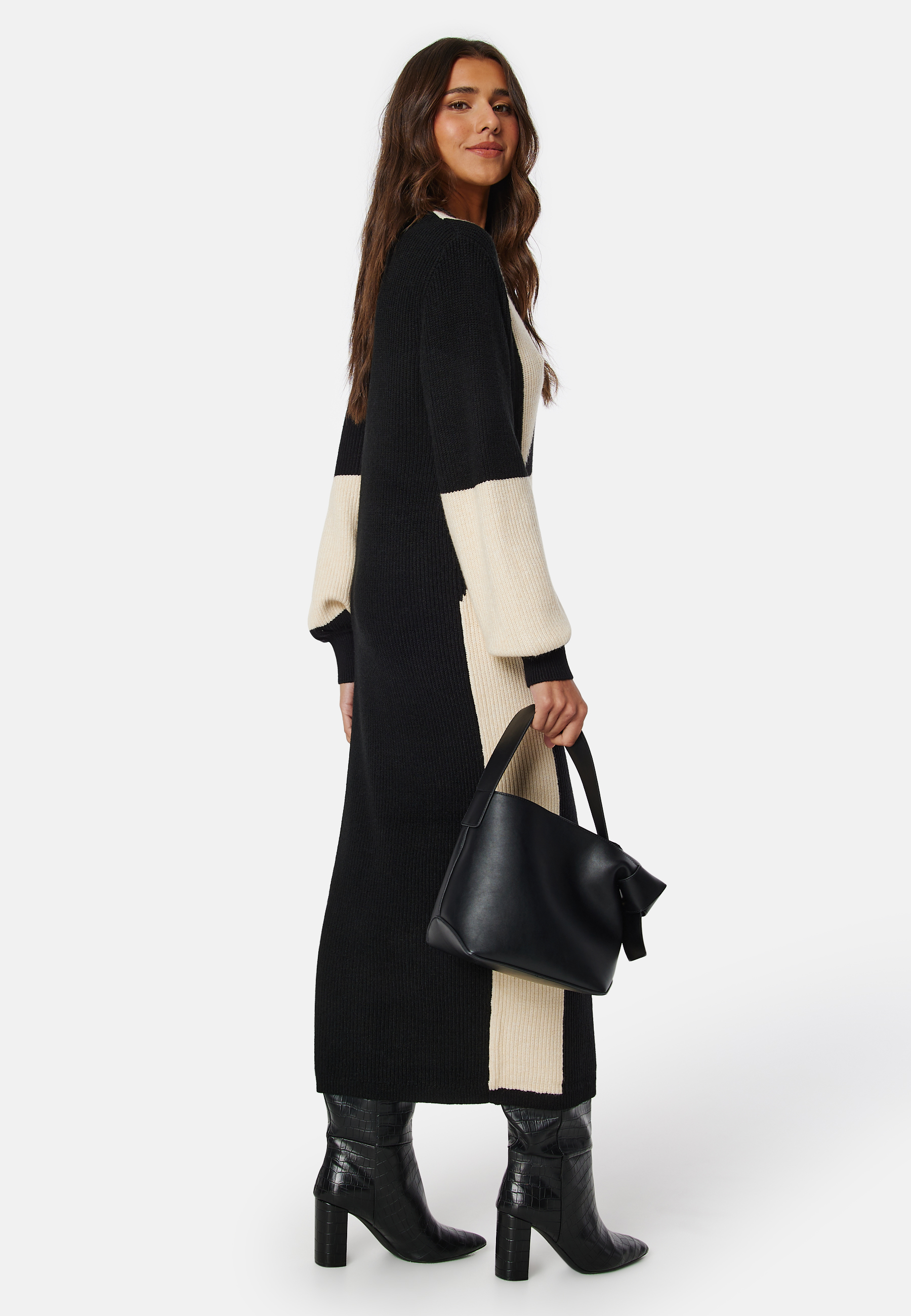Malena L/S knit dress 2