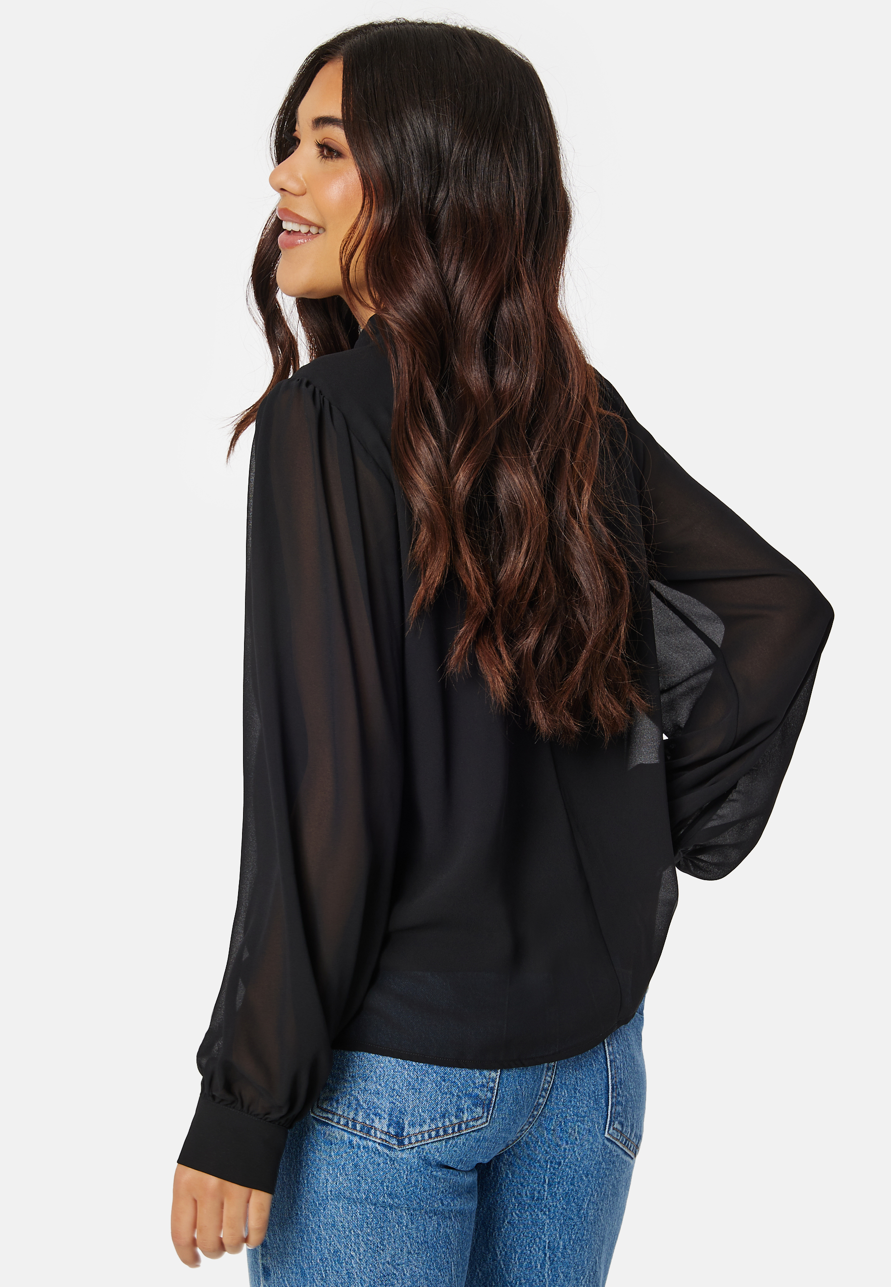 Mila L/S High Neck Top 2