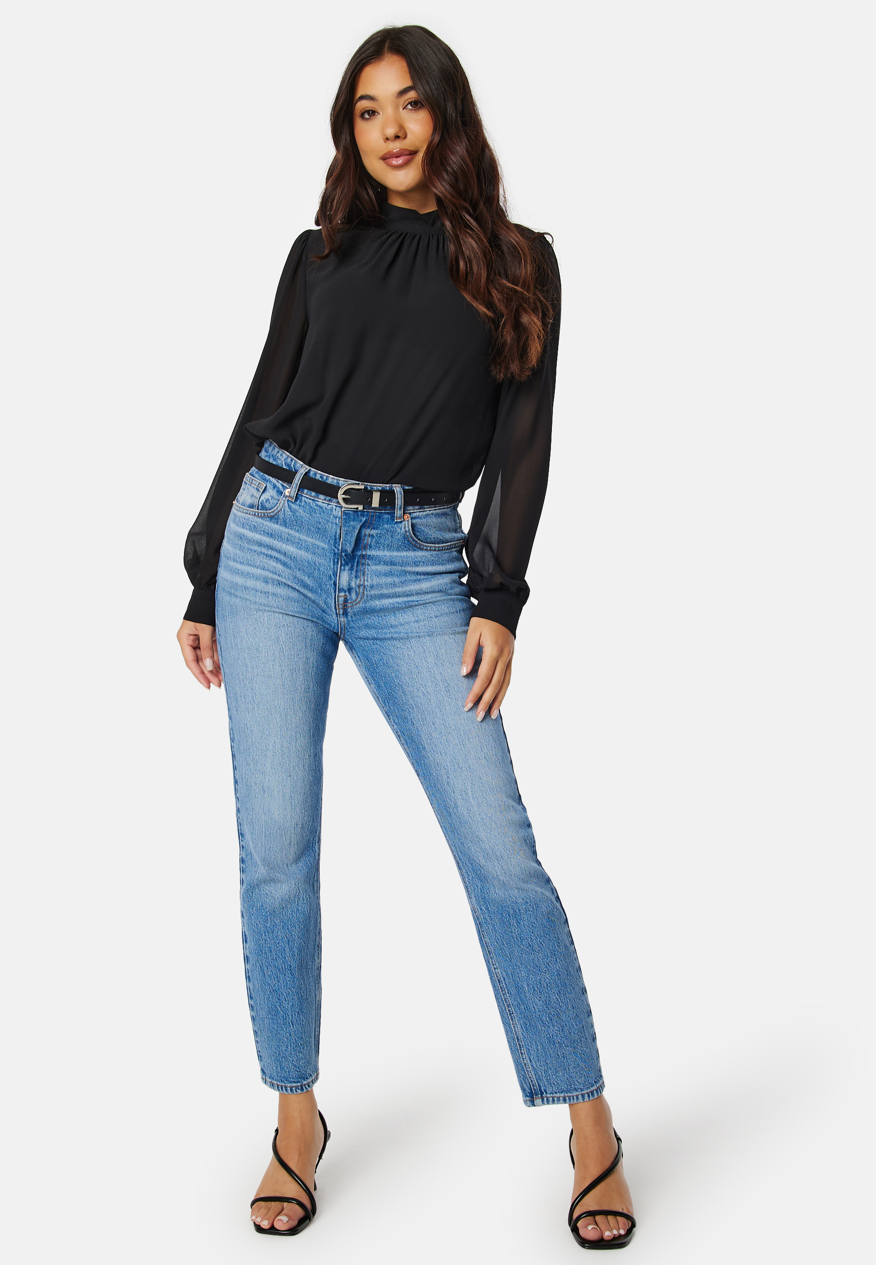 Mila L/S High Neck Top 3
