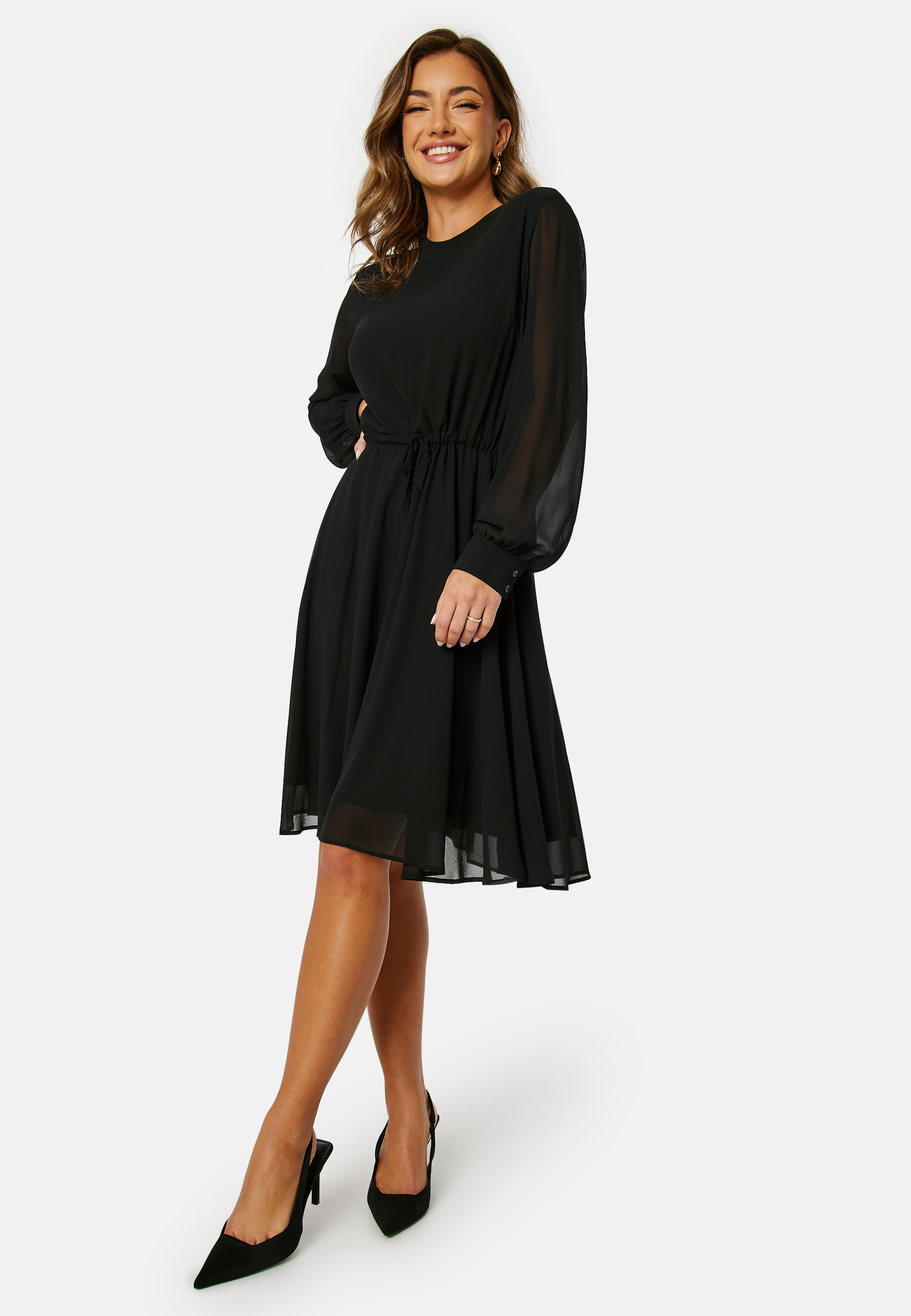 Mila L/S O-Neck Dress 2