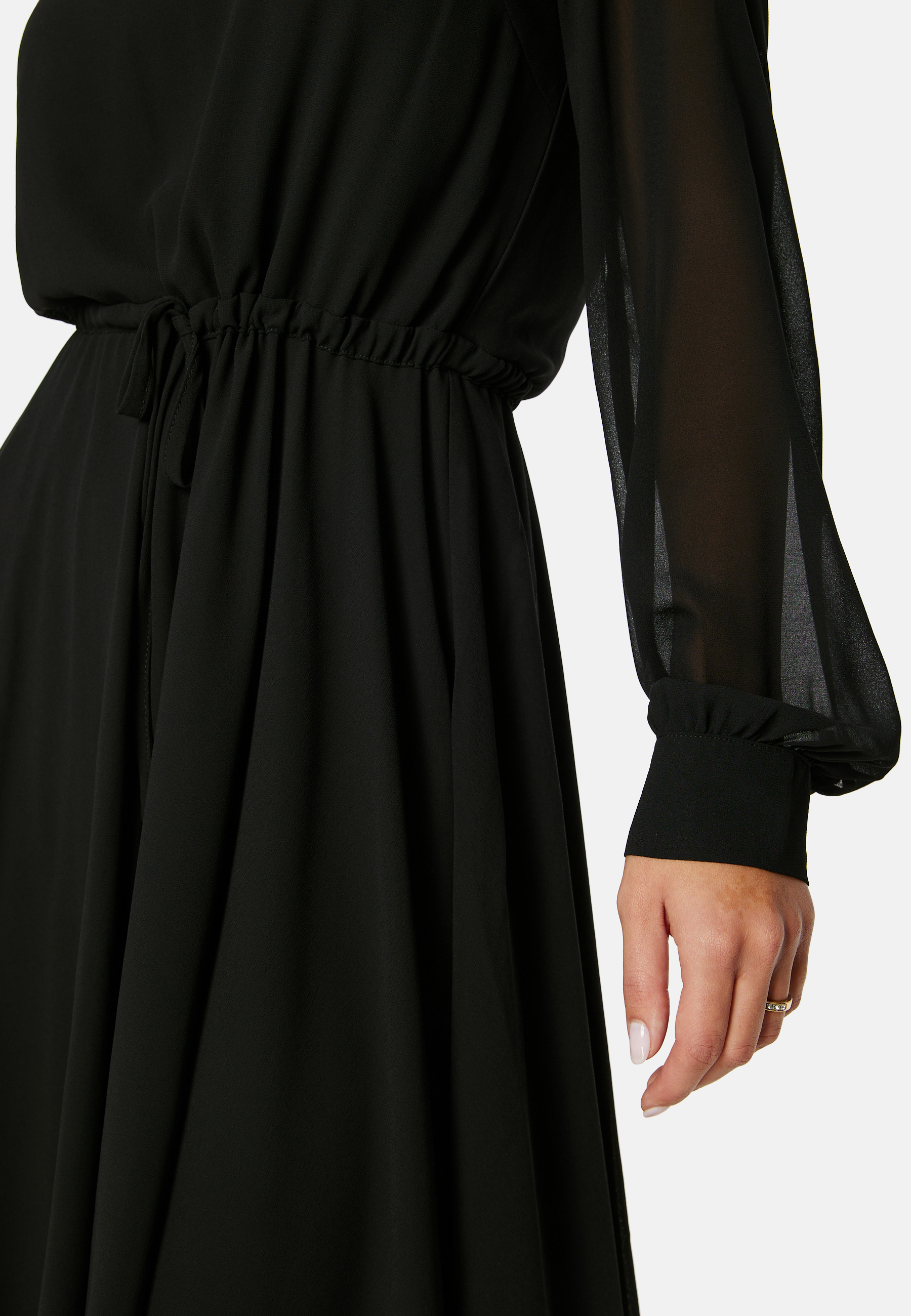 Mila L/S O-Neck Dress 3