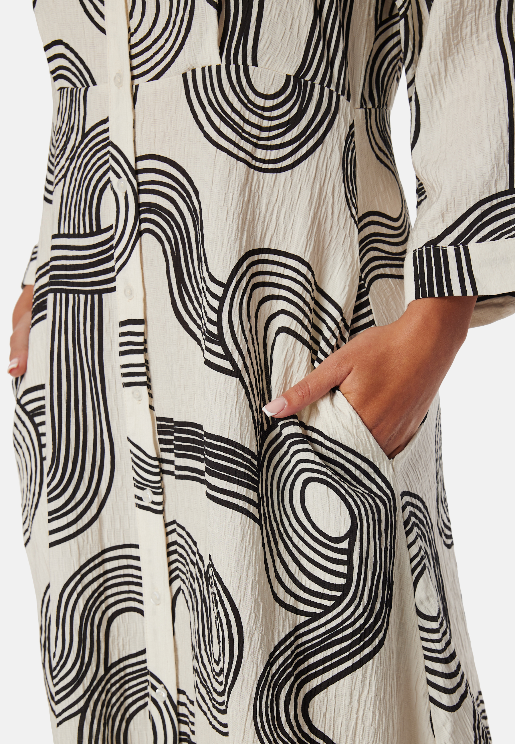 Objalli 3/4 Shirt Dress 3