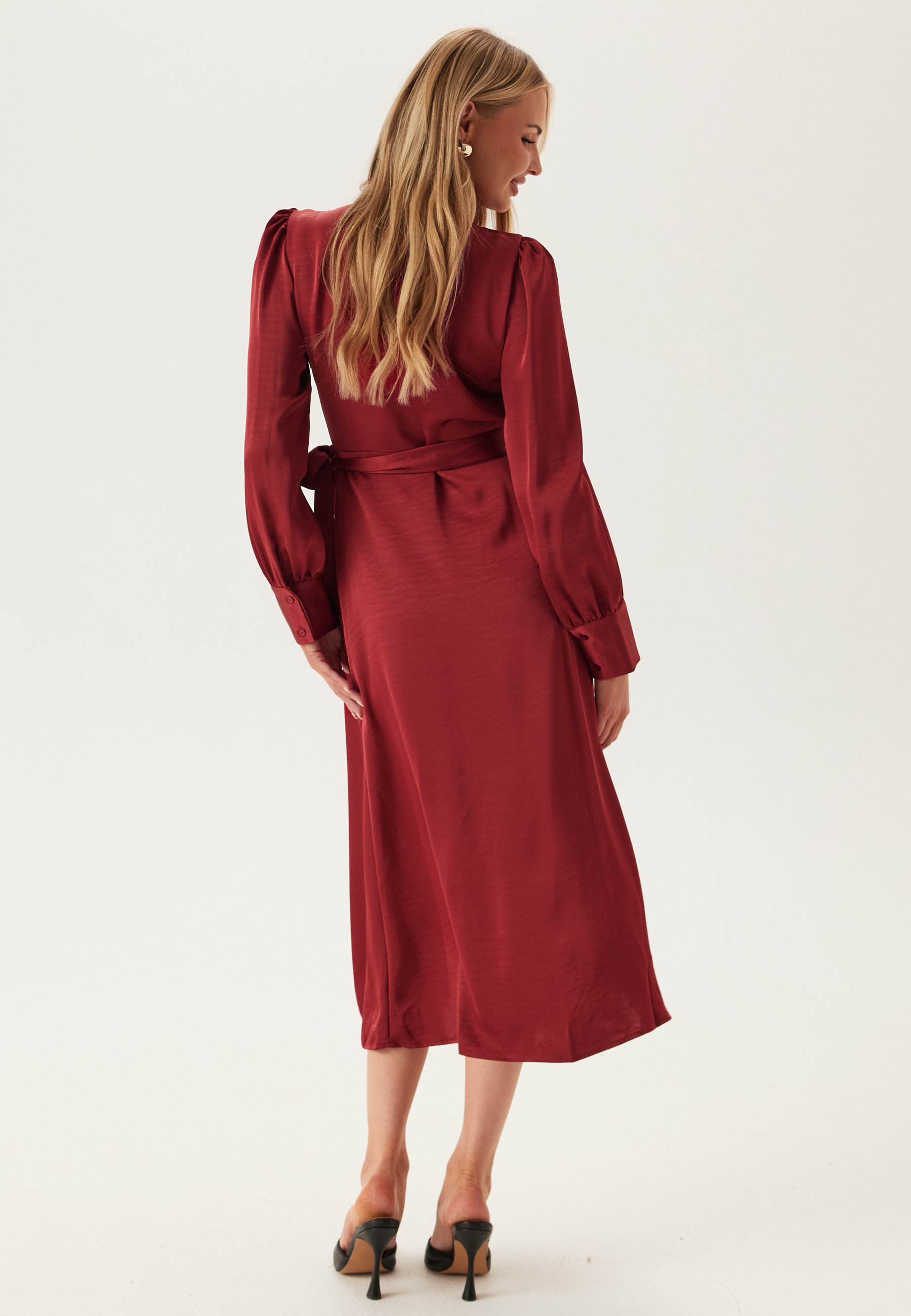 Objchilli L/S WRAP DRESS WRAP 2