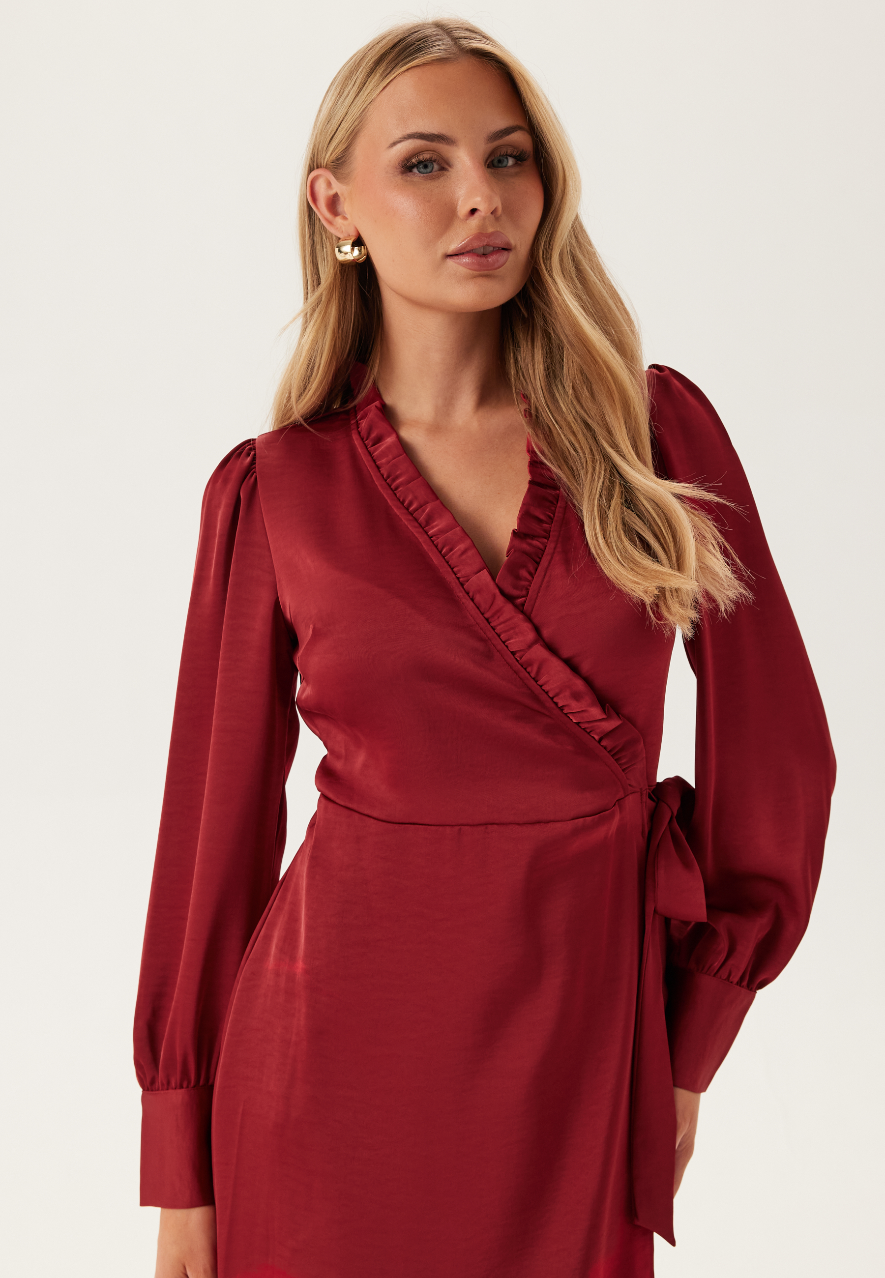 Objchilli L/S WRAP DRESS WRAP 3