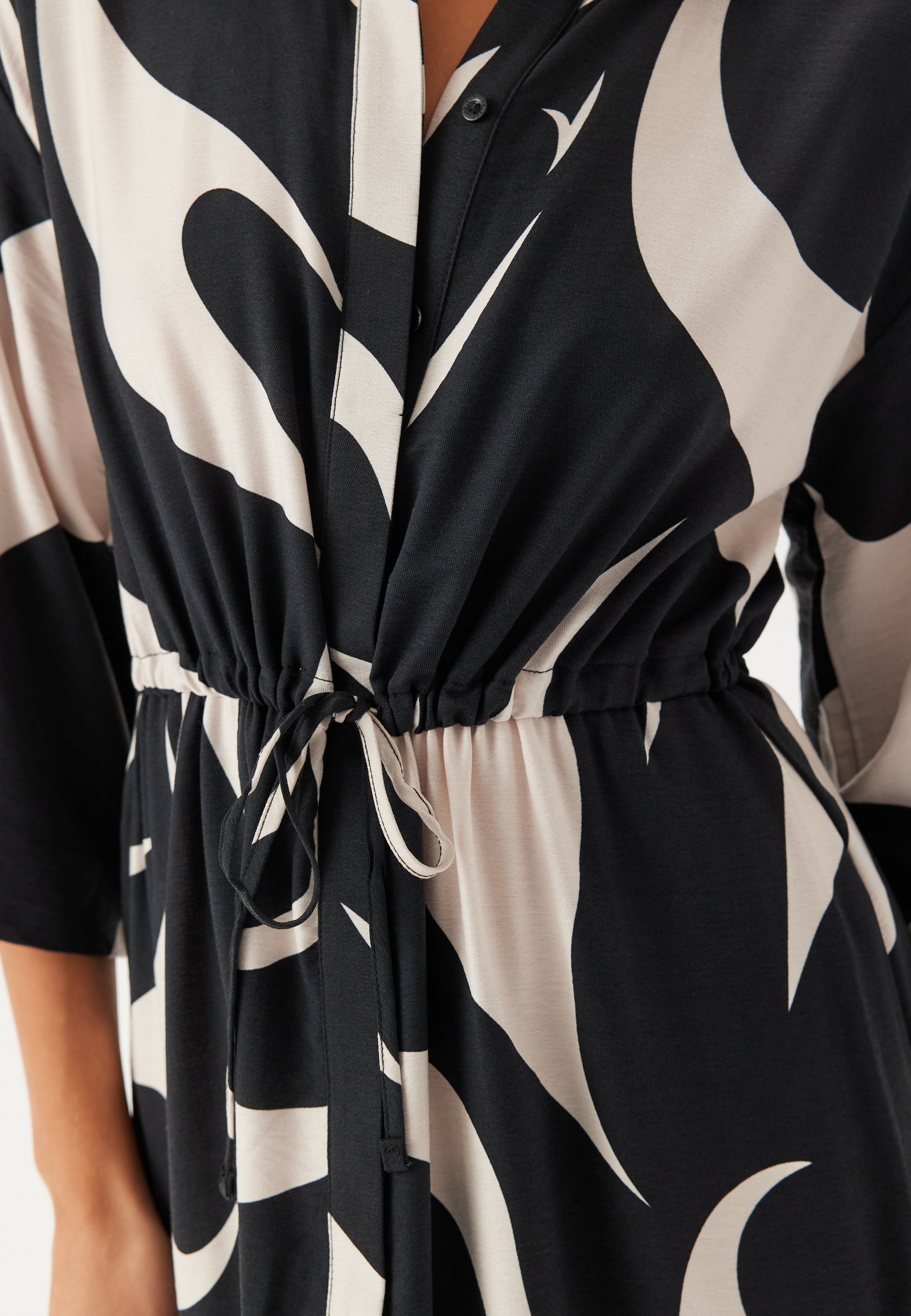 Objdemia Lo 3/4 LONG SHIRT DRE 2