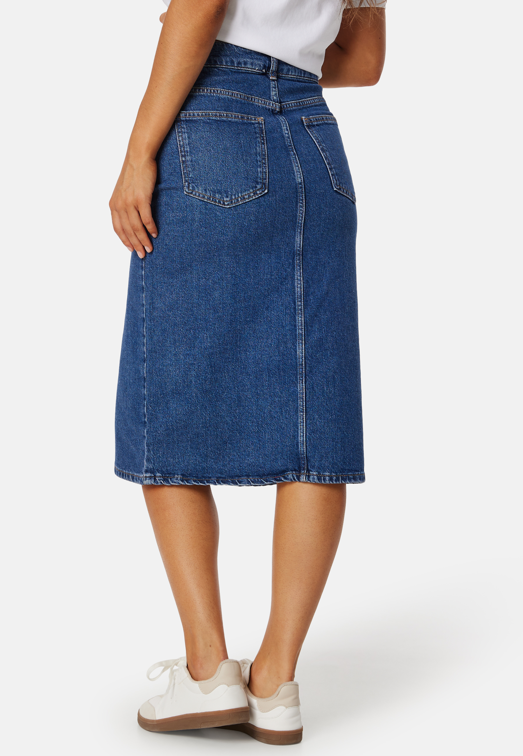 Objellen Midi Denim Skirt 2
