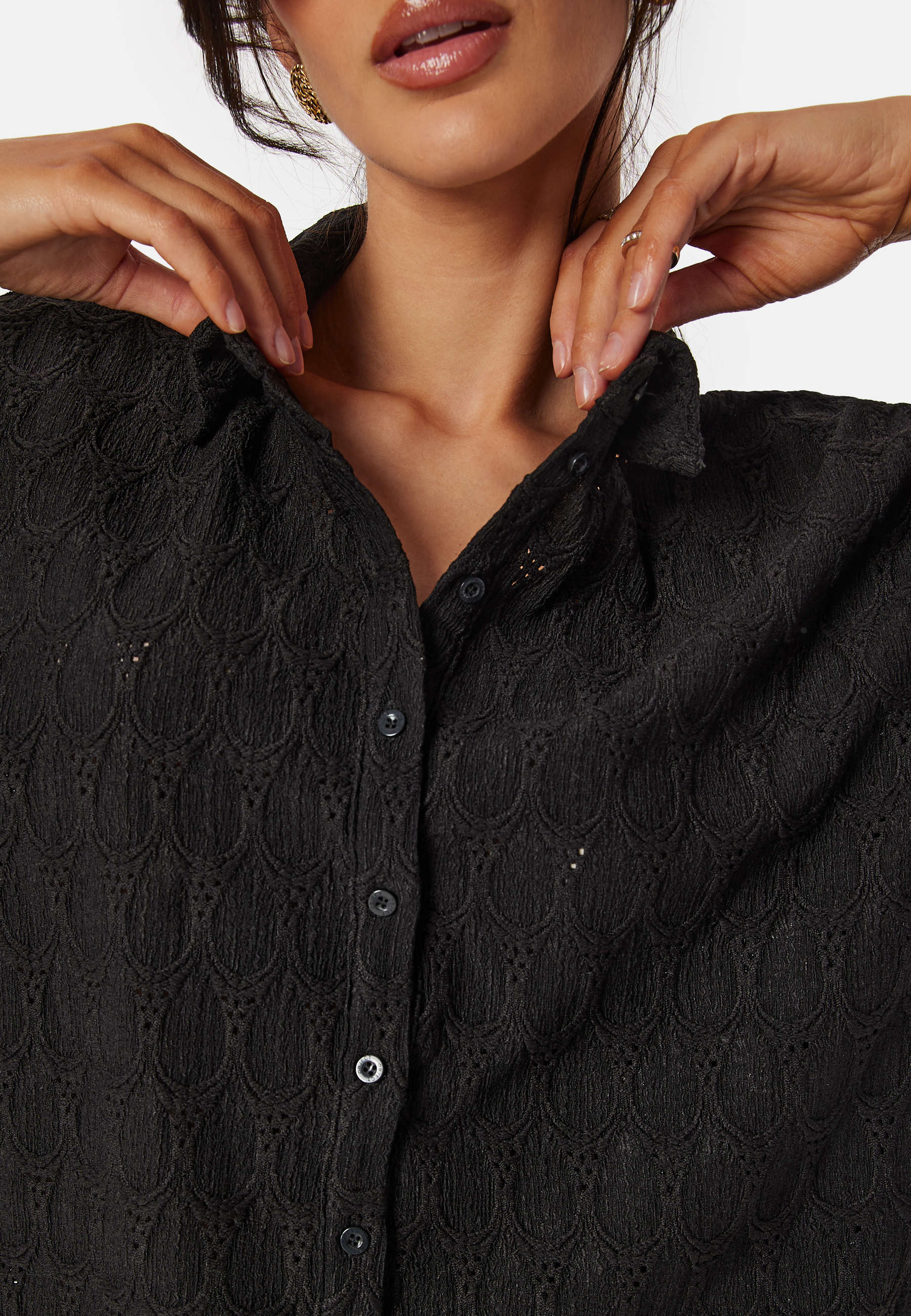 Objfeodora 2/4 sleeve shirt 5