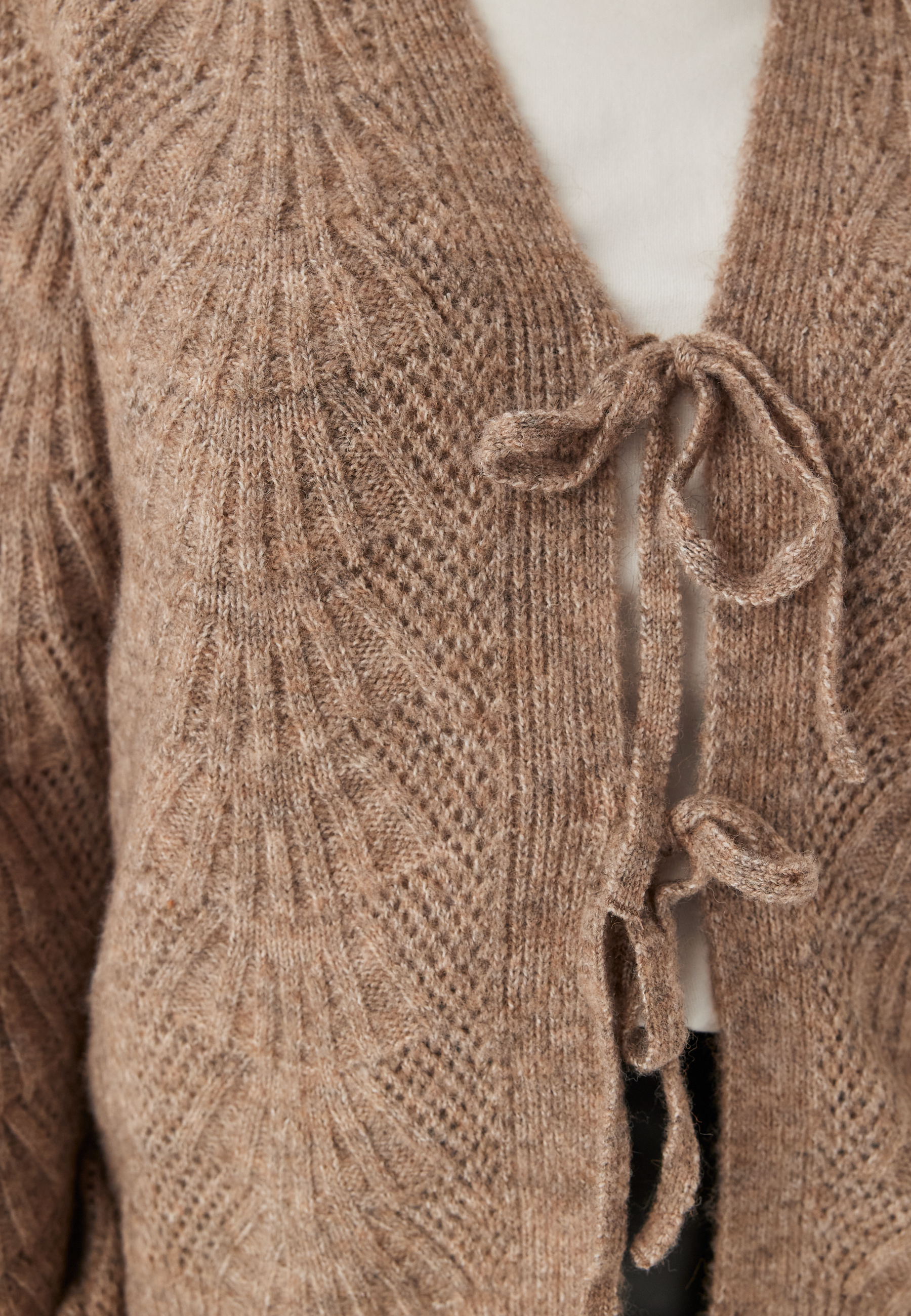Objflora Re L/S KNIT CARDIGAN 3