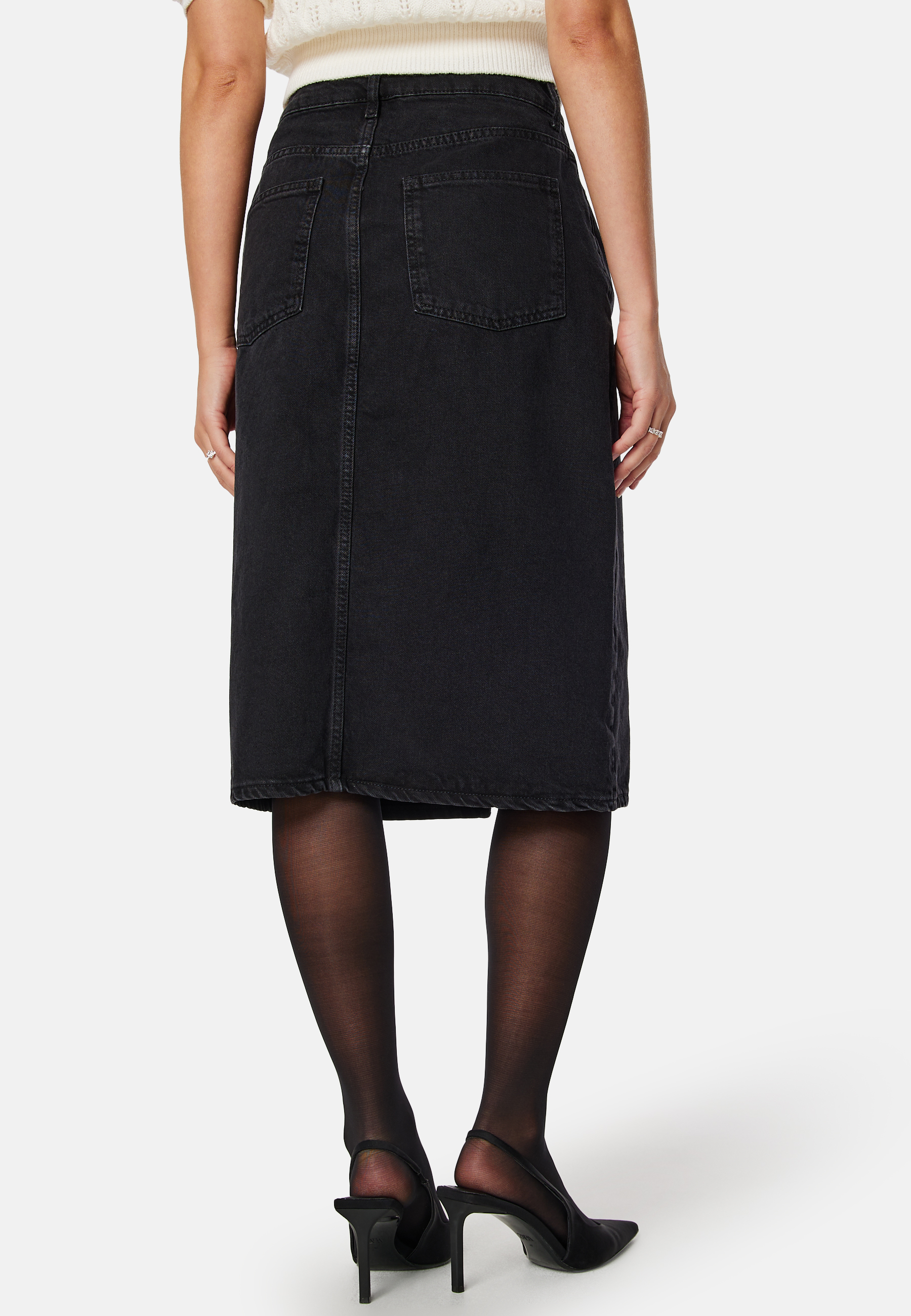 Objharlow Midi Denim Skirt 2