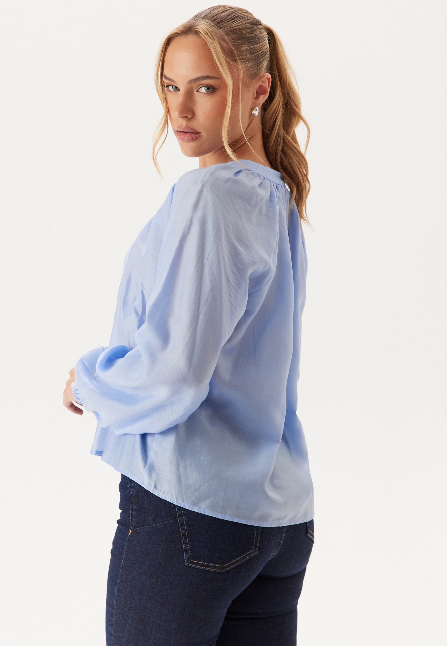 Objheidi L/S LO V-NECK TOP LO 3