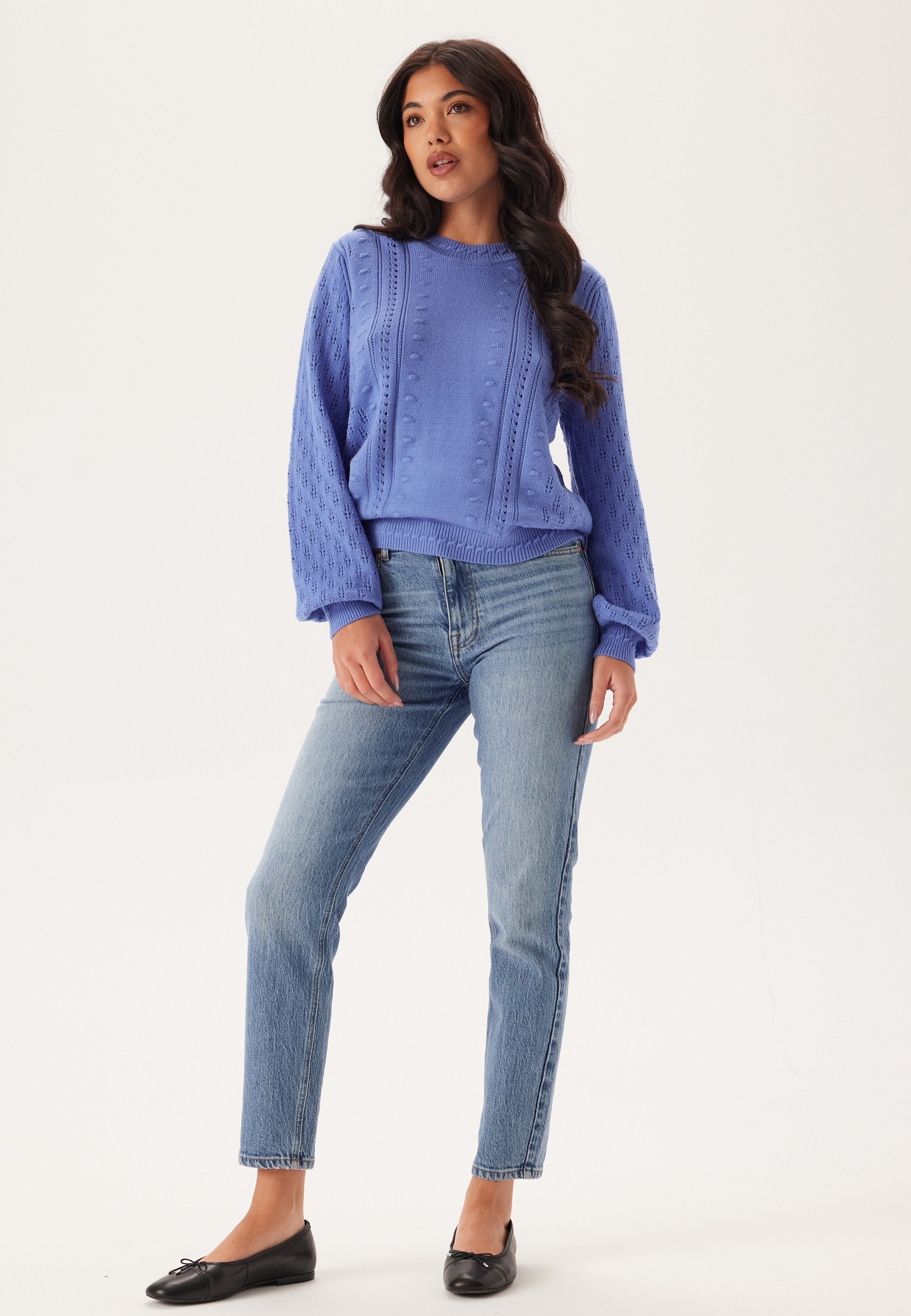 Objinge L/S RE O-NECK KNIT 2