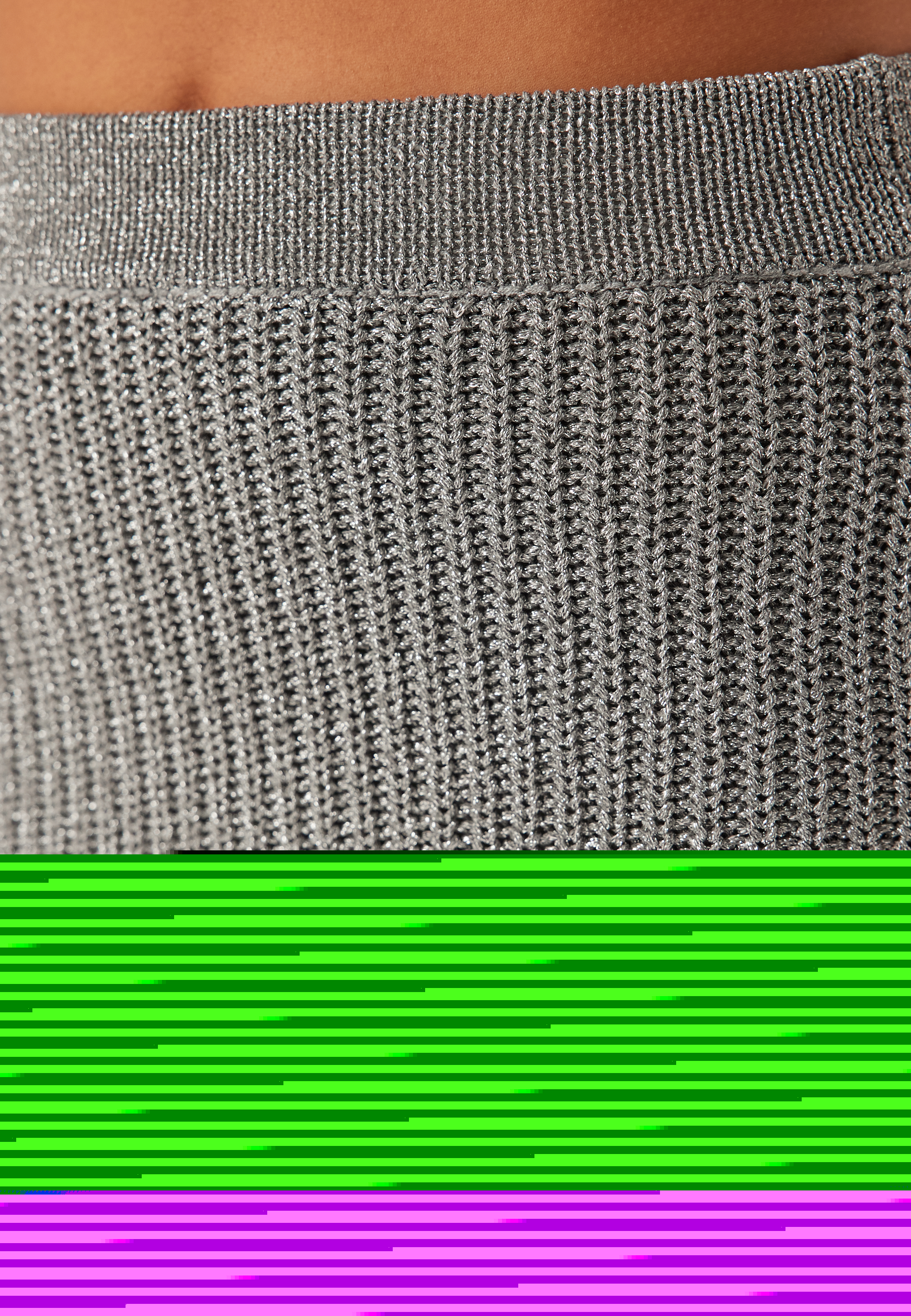 Objkora Knit Mw Re Skirt 5