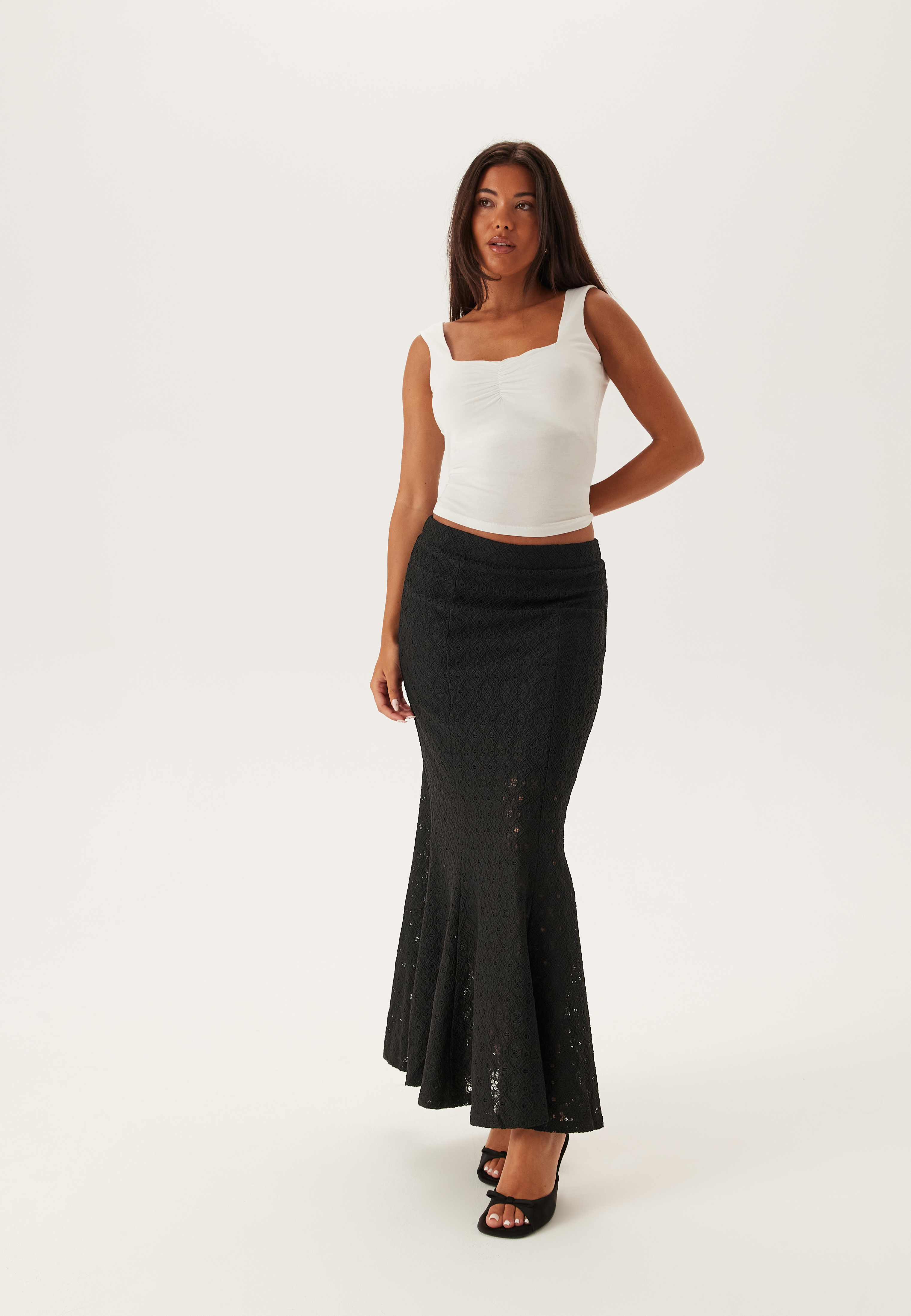 Objlaila Mw Lo Long Skirt 3