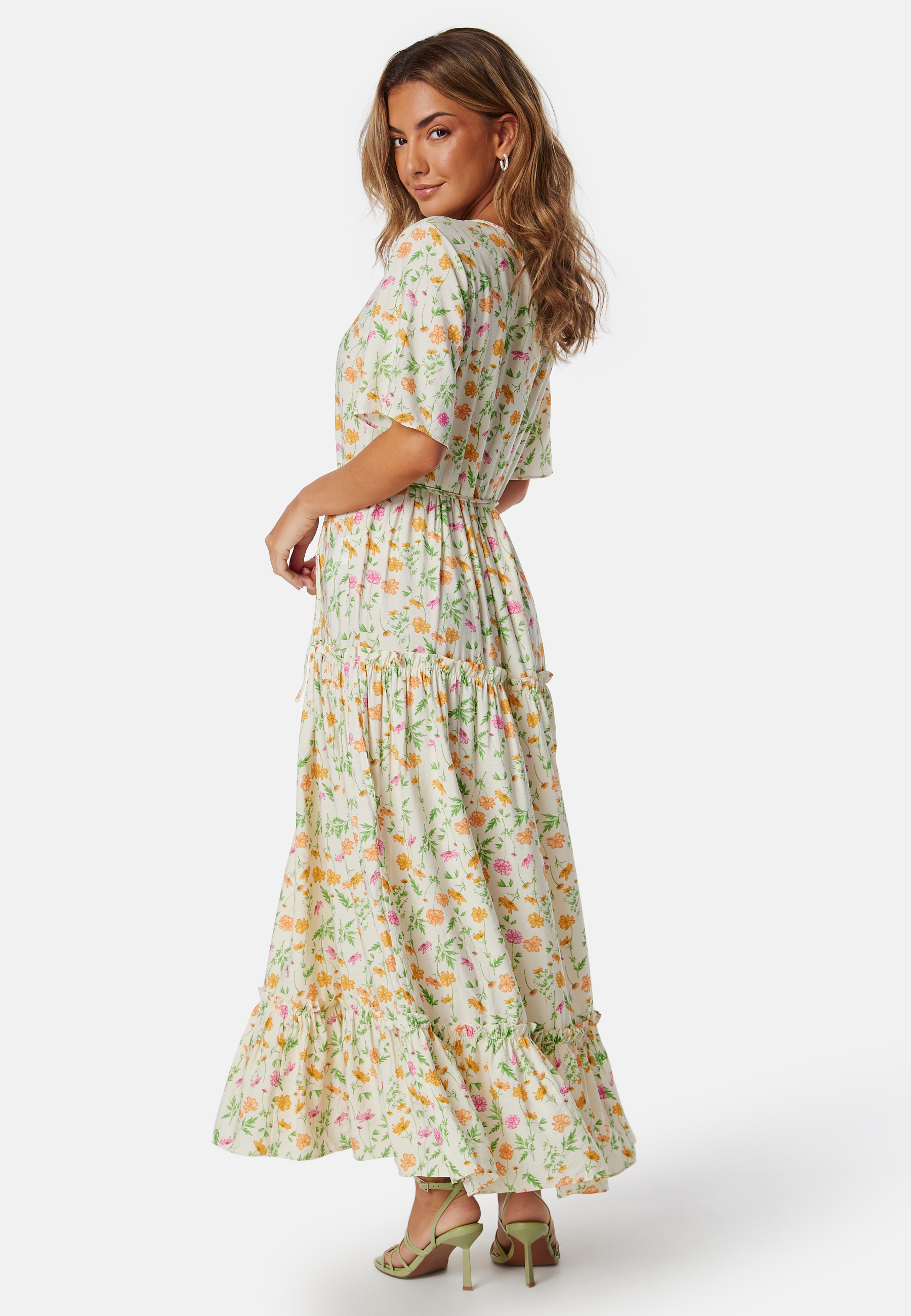 Objlorena New S/S LONG DRESS 2