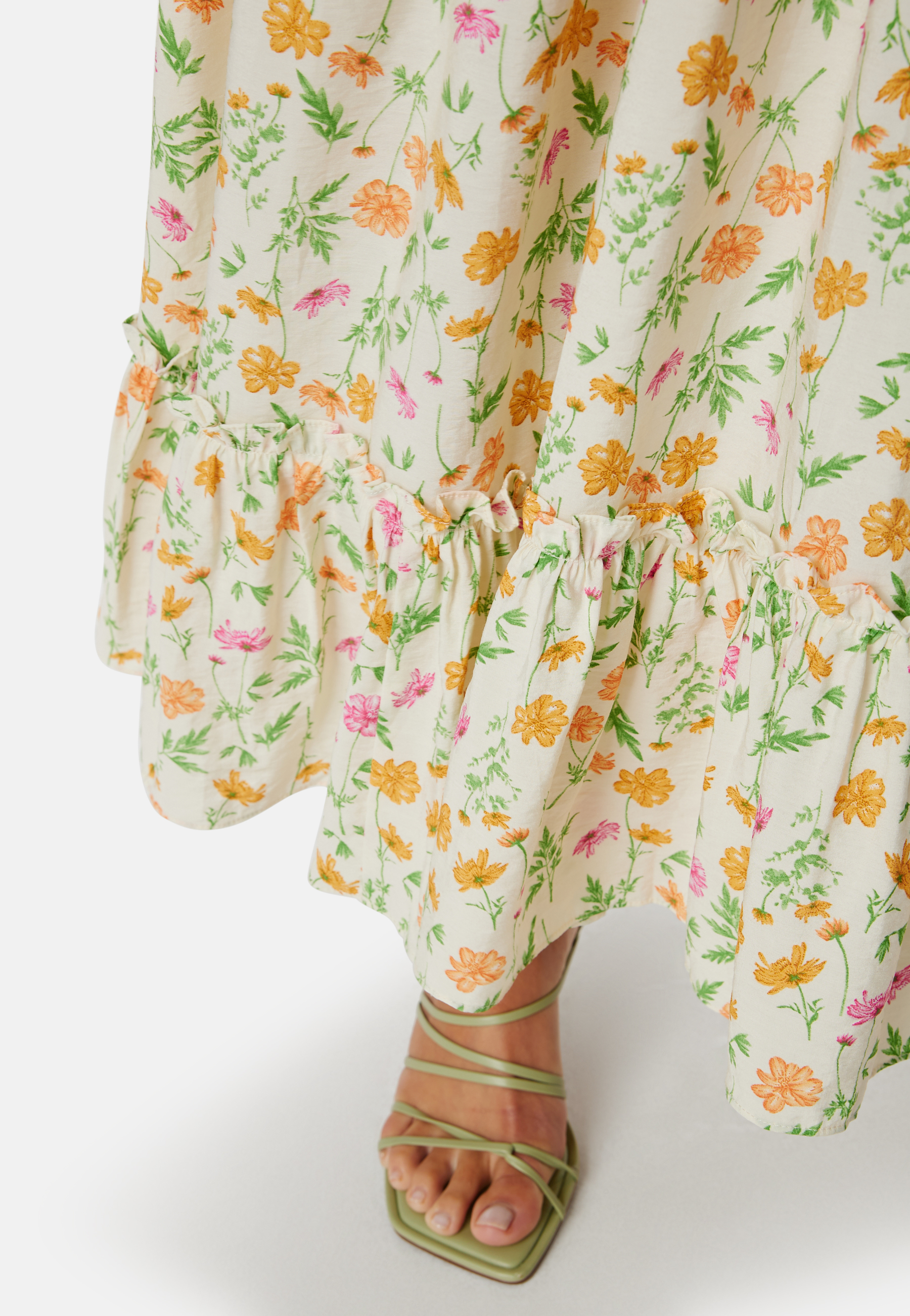 Objlorena New S/S LONG DRESS 3