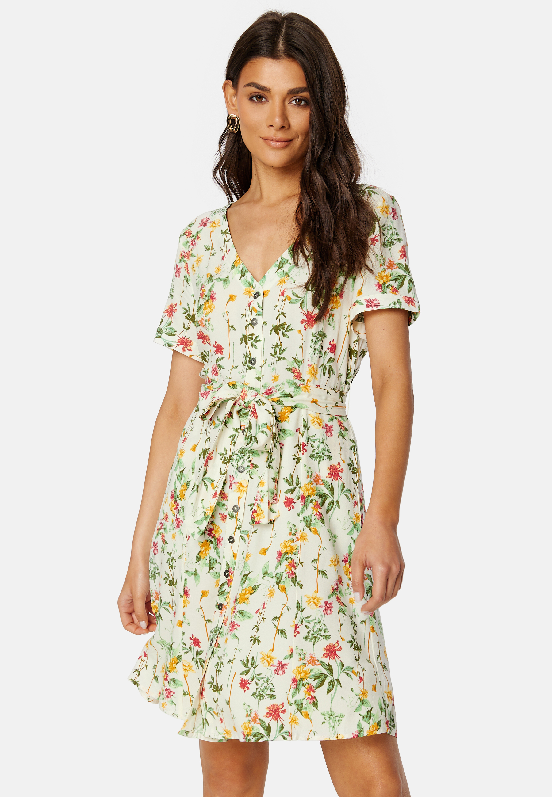 Objlorena S/S Short Dress