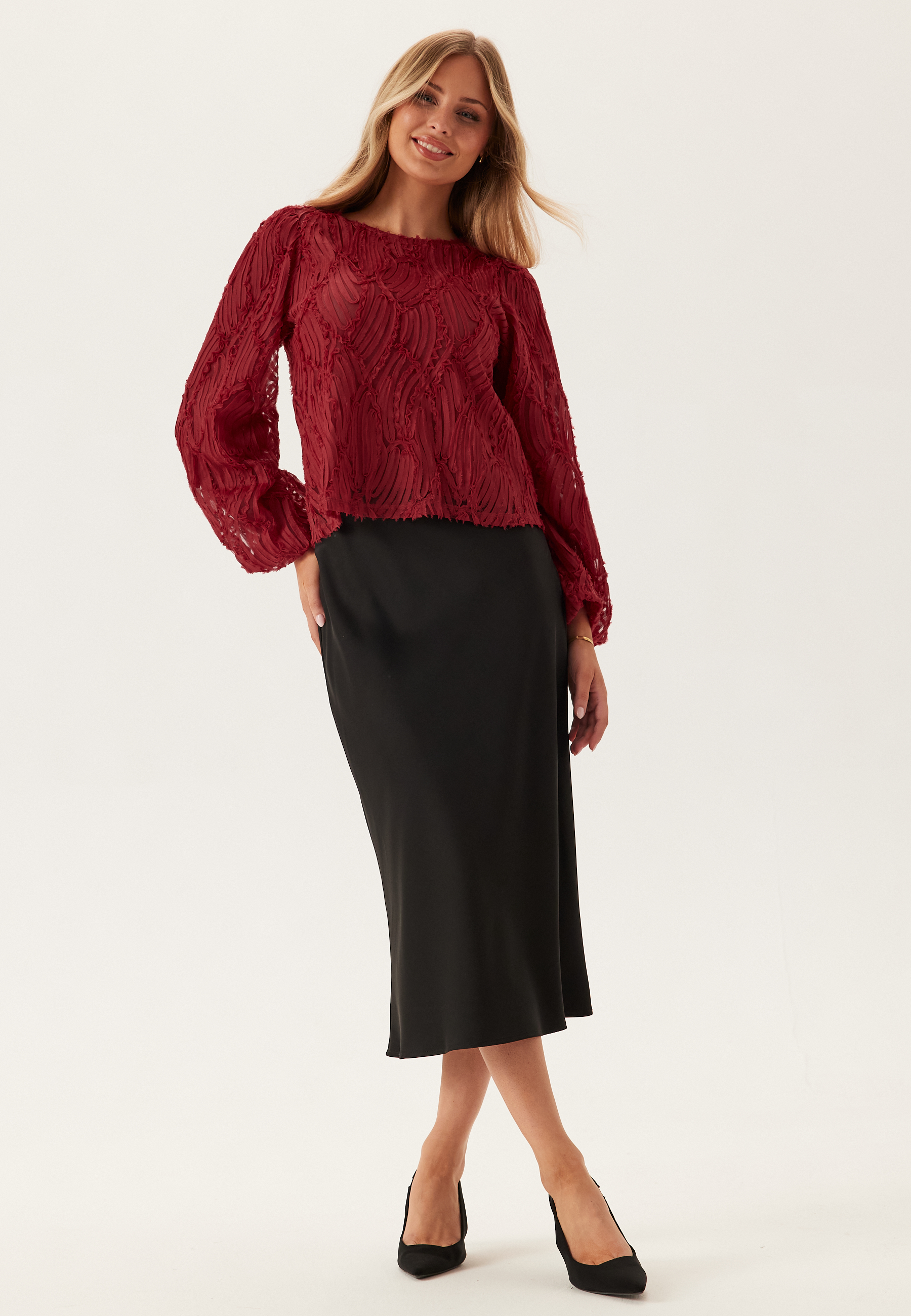 Objlucie L/S RE O-NECK TOP 3