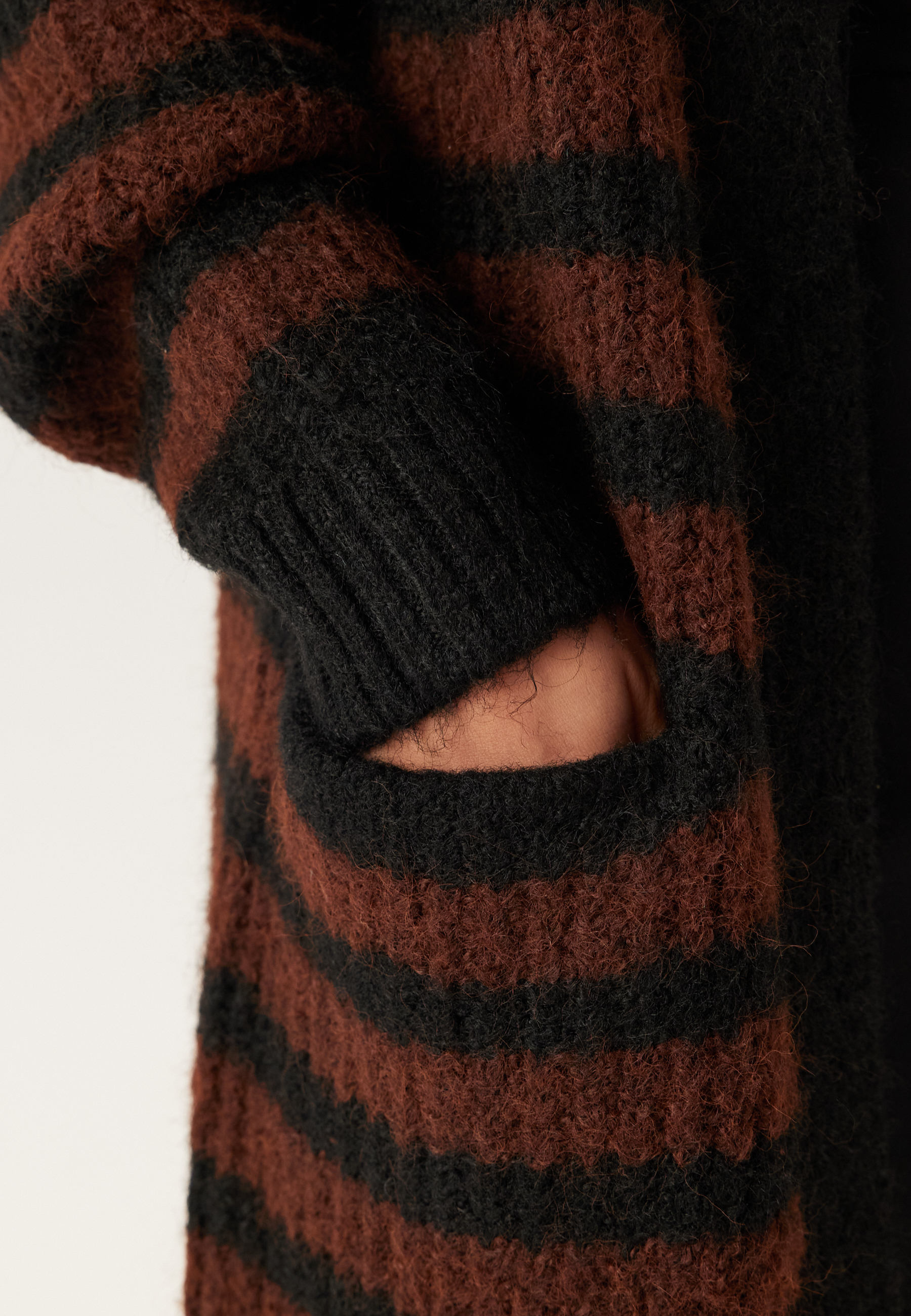Objmilu Ls Lo Long Knit Cardig 4