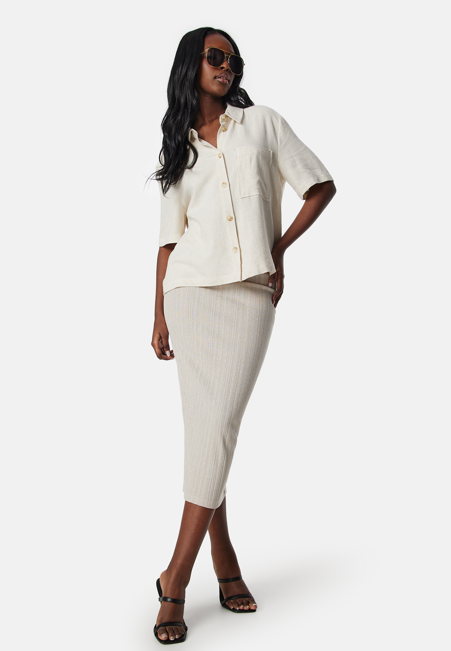 Objsanne 2/4 Shirt 2