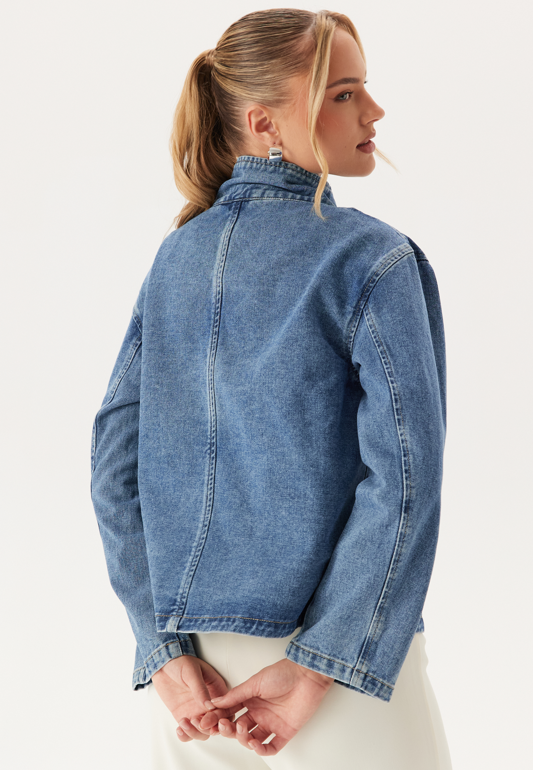 Objtilla Gro L/S LO DENIM JACKET 3