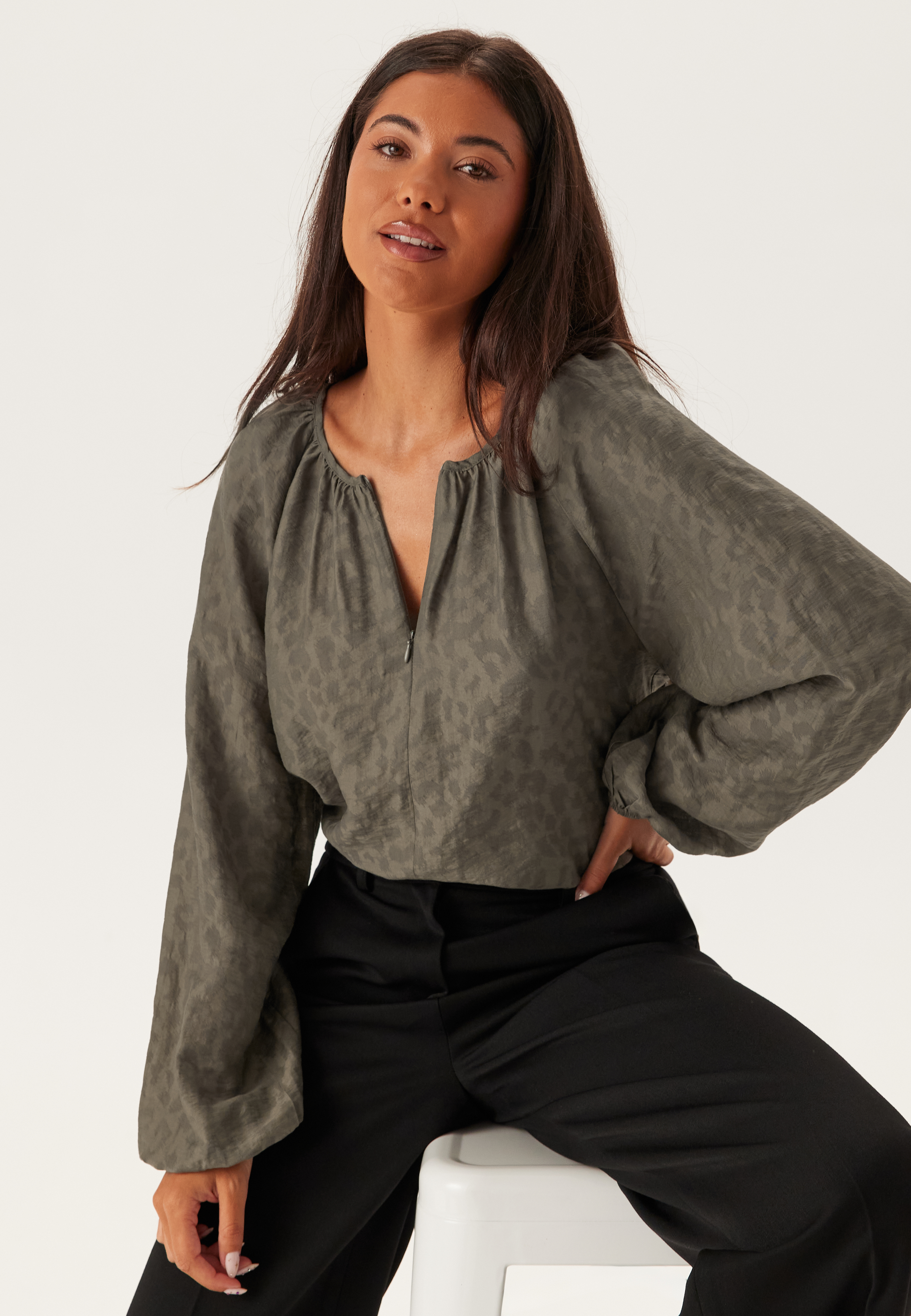 Objtrue L/S LO BLOUSE