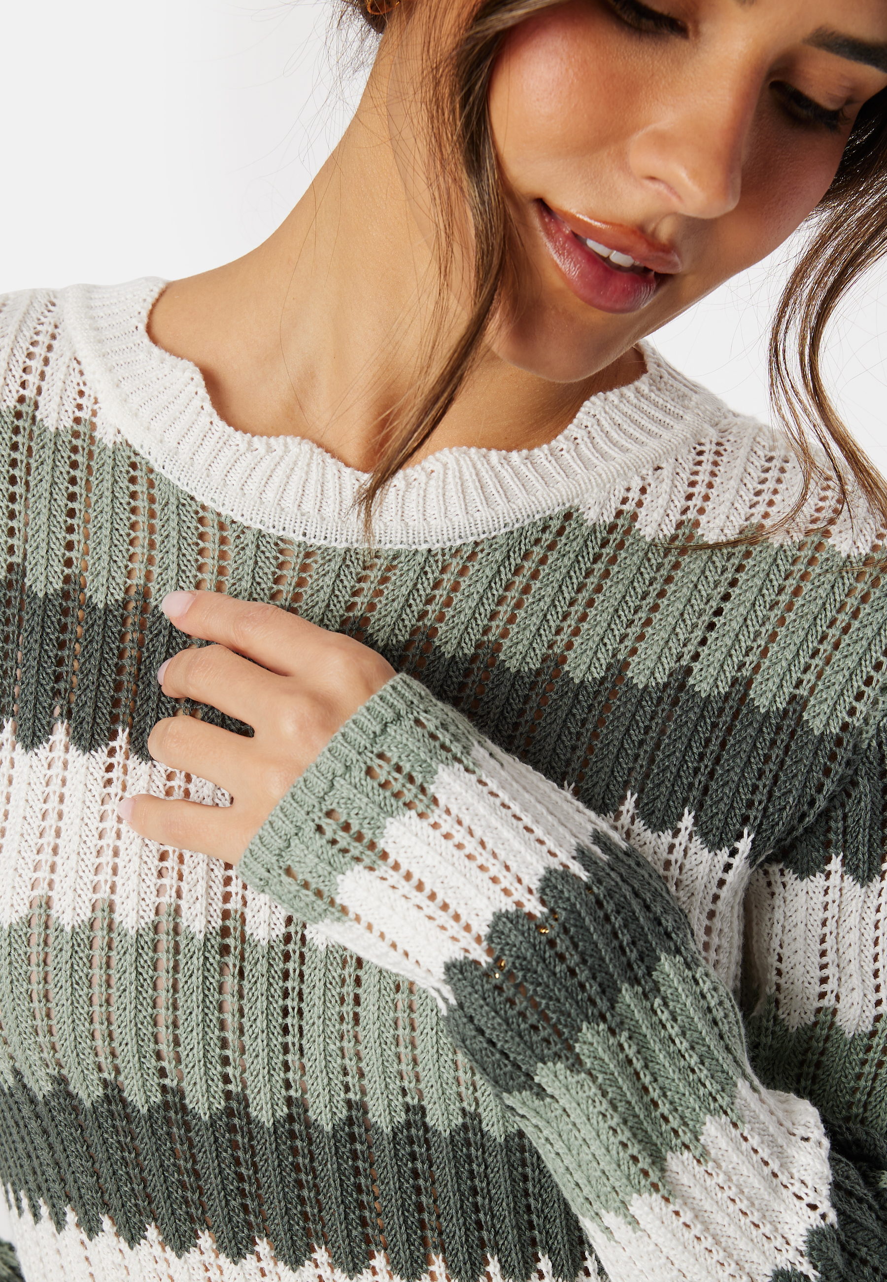 Objwasi L/S O-neck knit dress 2