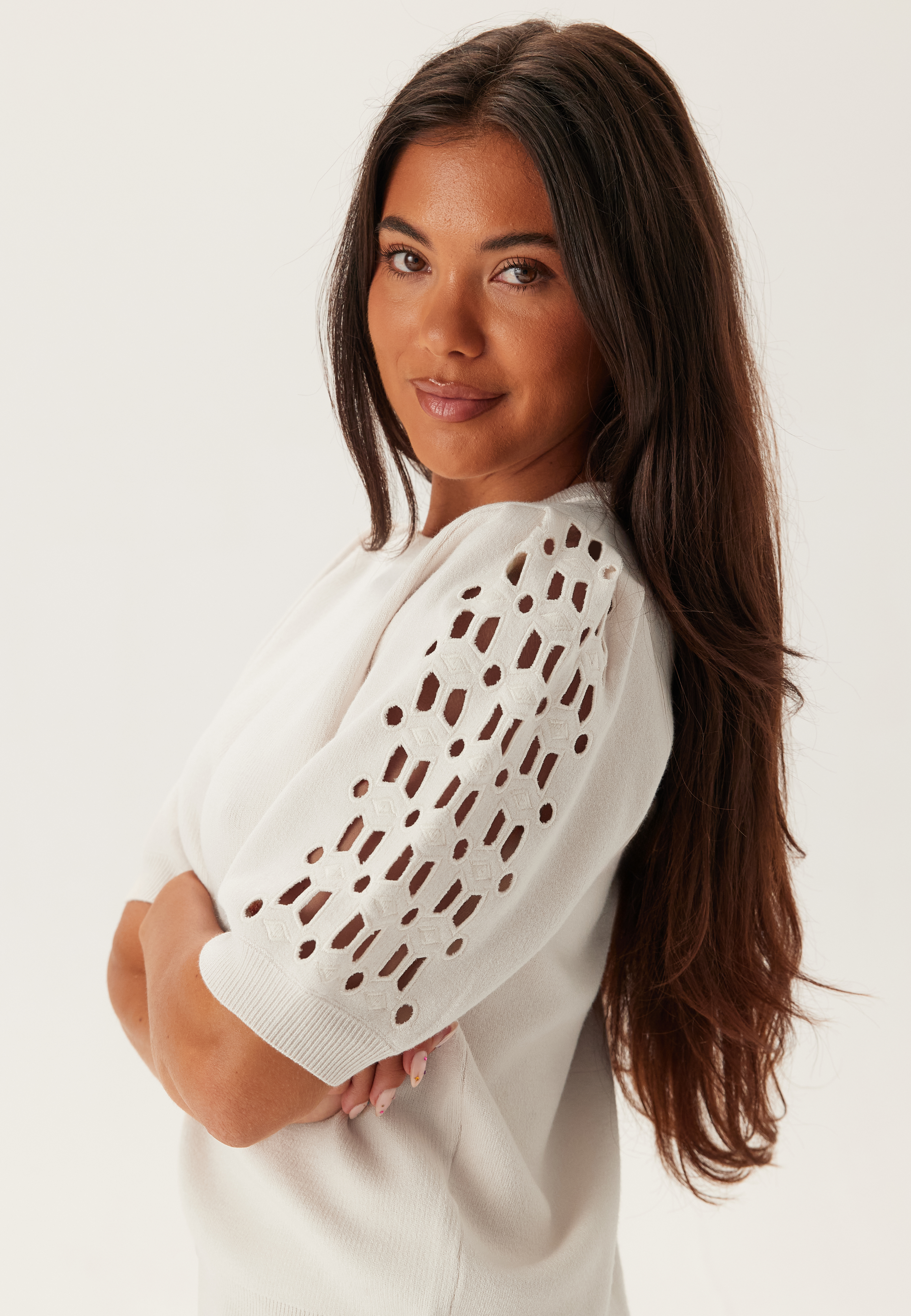 Bilde av Objyuki S/S RE KNIT PULLOVER R