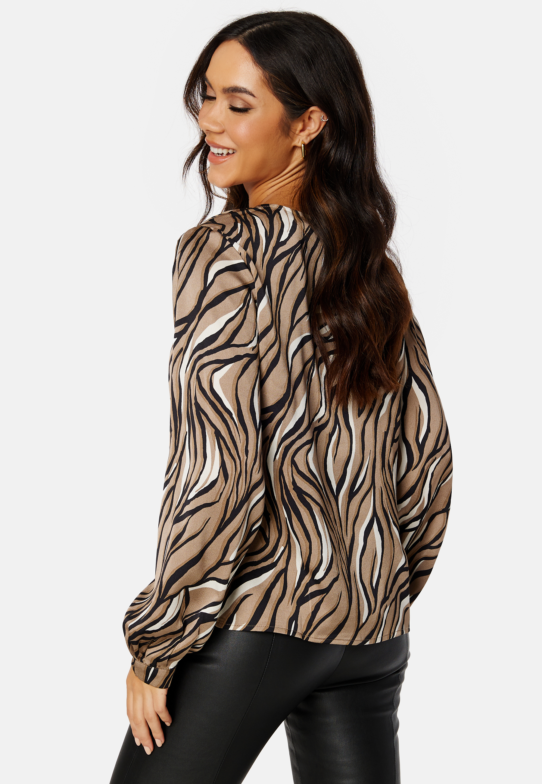 Papaya LS V-Neck Blouse 2